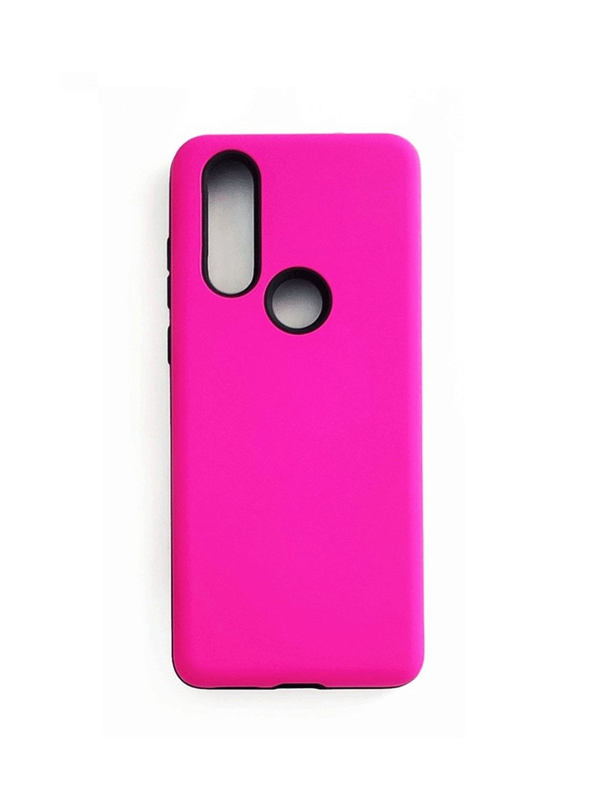 Protectores para celular  para Motorola  One Vision Funda reforzada soft Fucsia