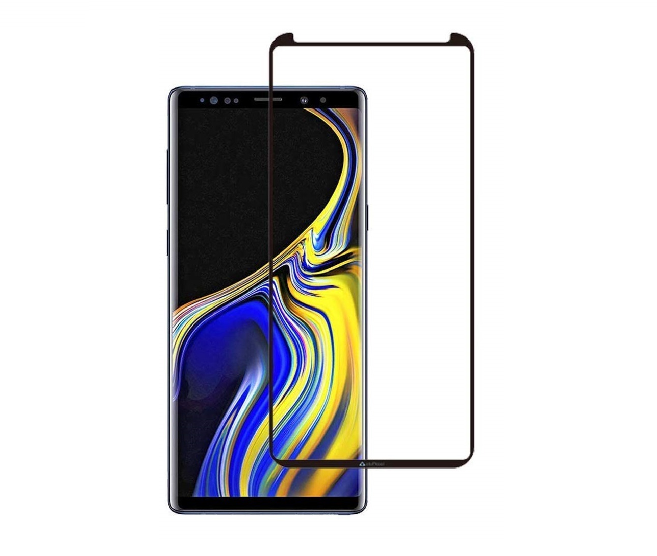 Protectores para celular  para Samsung  Note 9 Templado pantalla small curvo 5D Negro