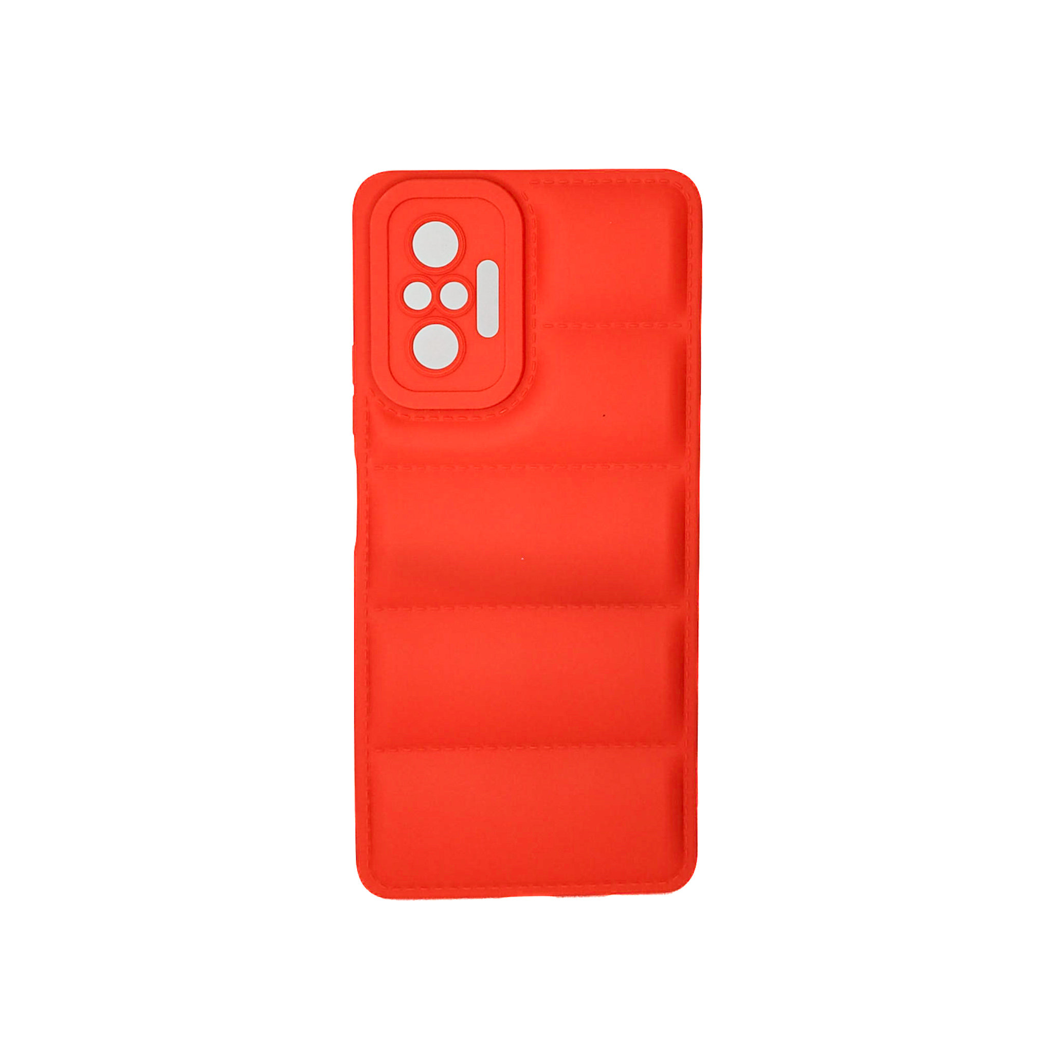 Protectores para celular  para Xiaomi  Redmi Note 10 Pro / 10 Pro Max Funda de tpu Puffer Rojo