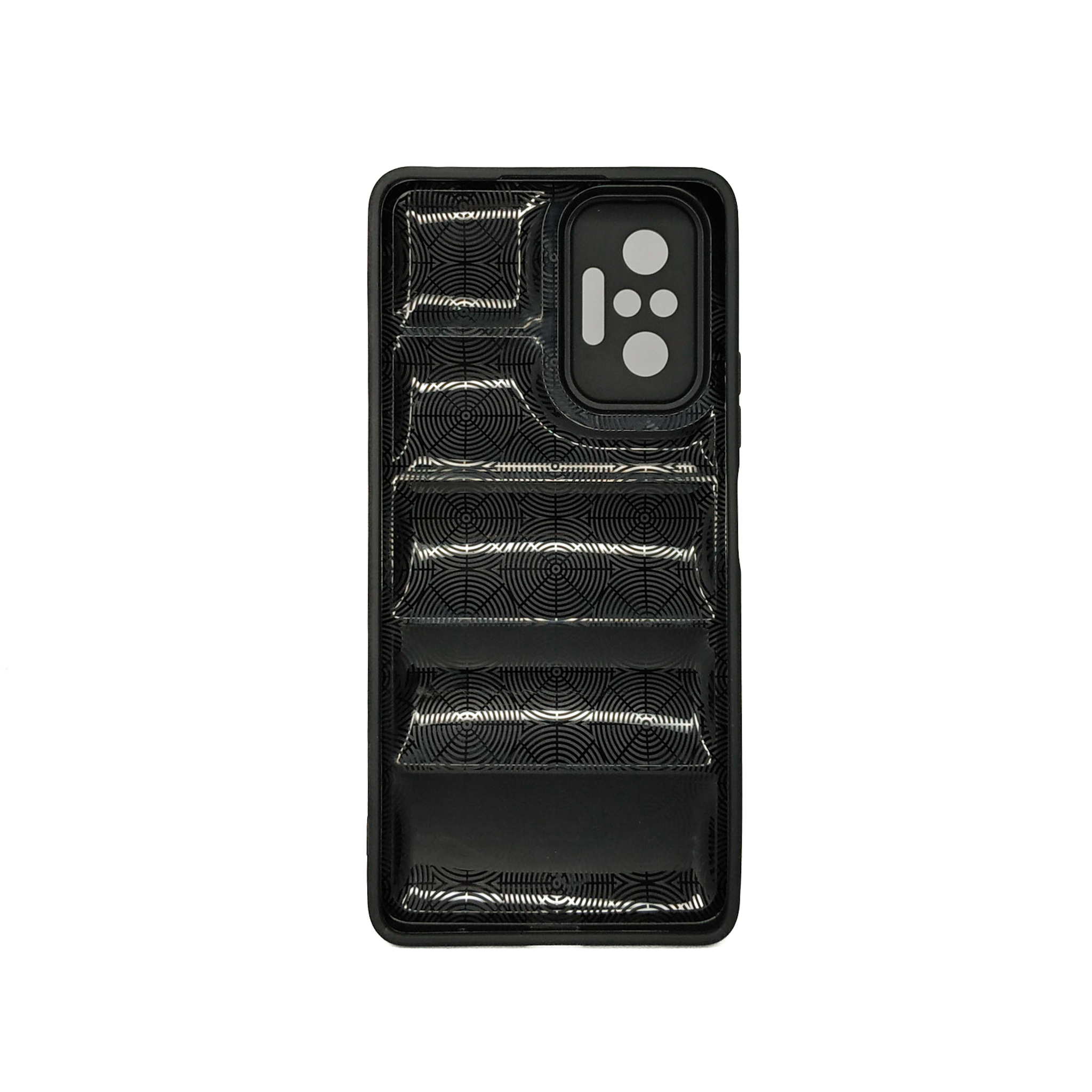 Protectores para celular  para Xiaomi  Redmi Note 10 Pro / 10 Pro Max Funda de tpu Puffer Negro