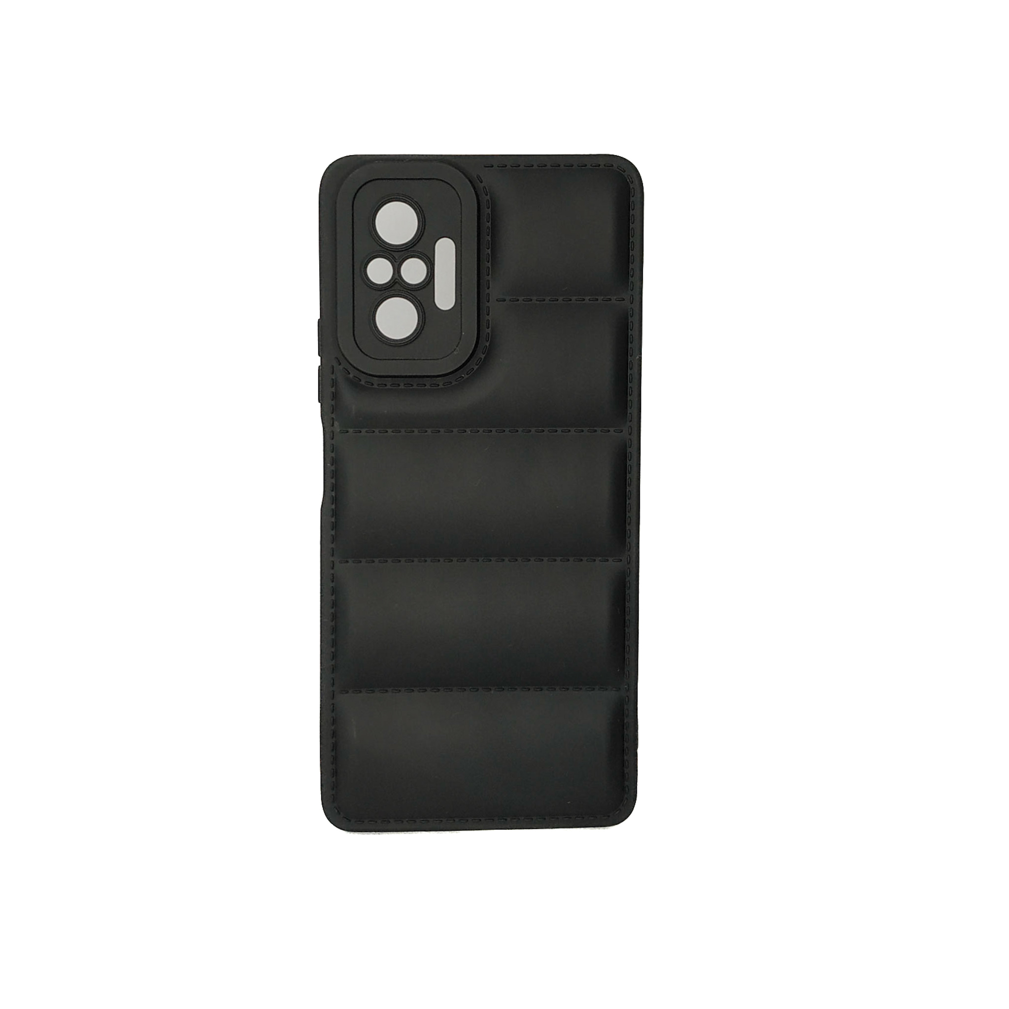Protectores para celular  para Xiaomi  Redmi Note 10 Pro / 10 Pro Max Funda de tpu Puffer Negro