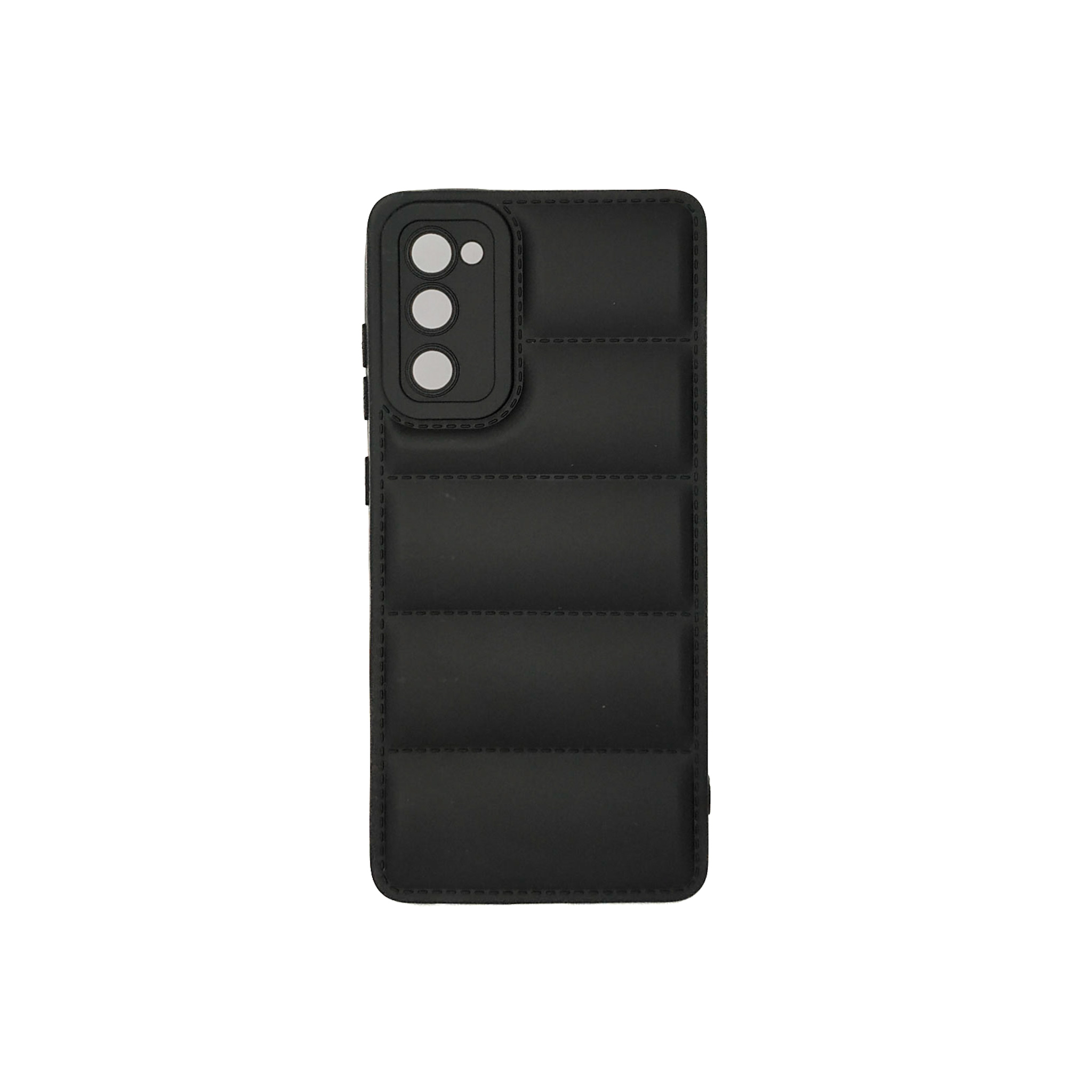 Protectores para celular  para Samsung  S20 Fe Funda de tpu Puffer Negro