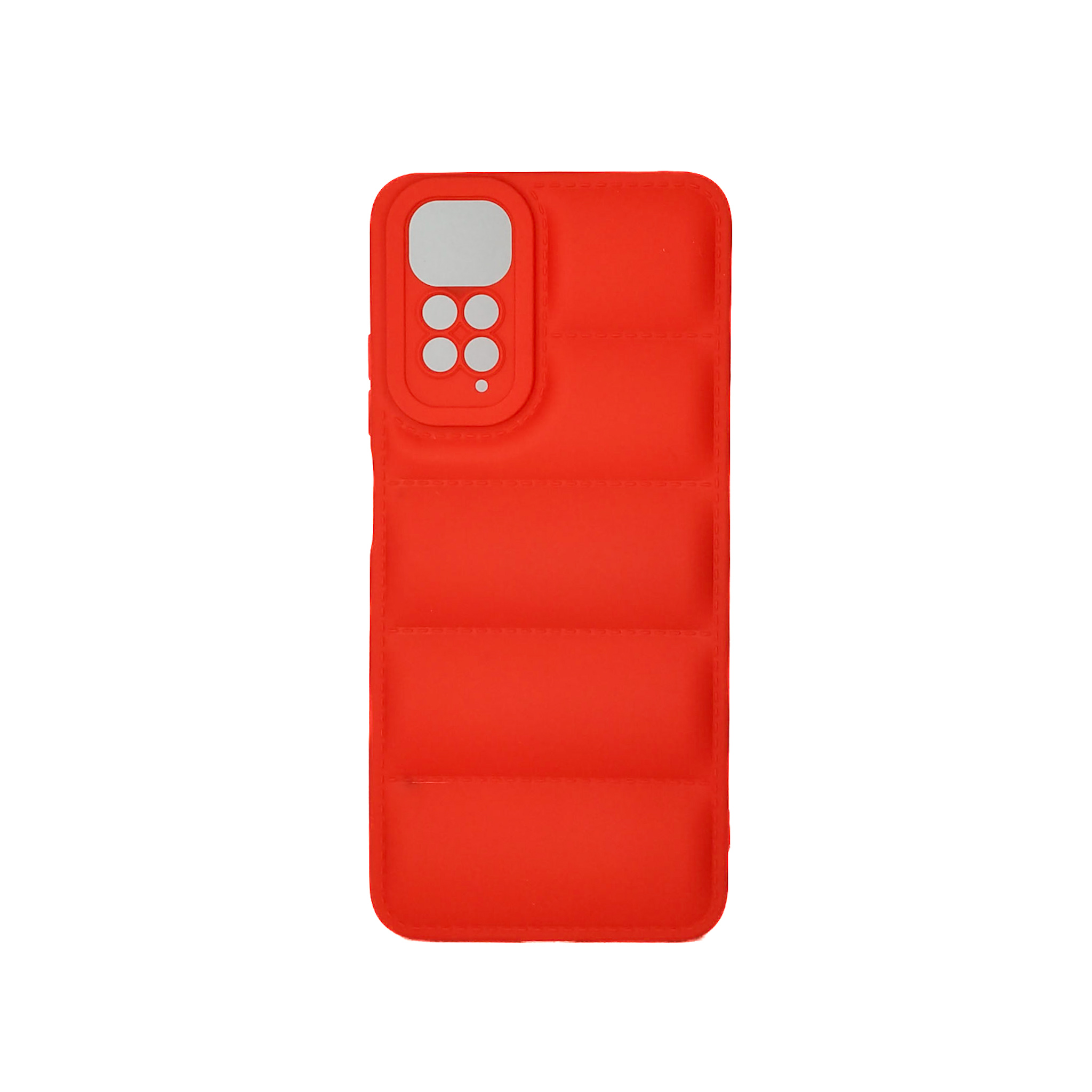 Protectores para celular  para Xiaomi  Redmi Note 11 / 11s Funda de tpu Puffer Rojo