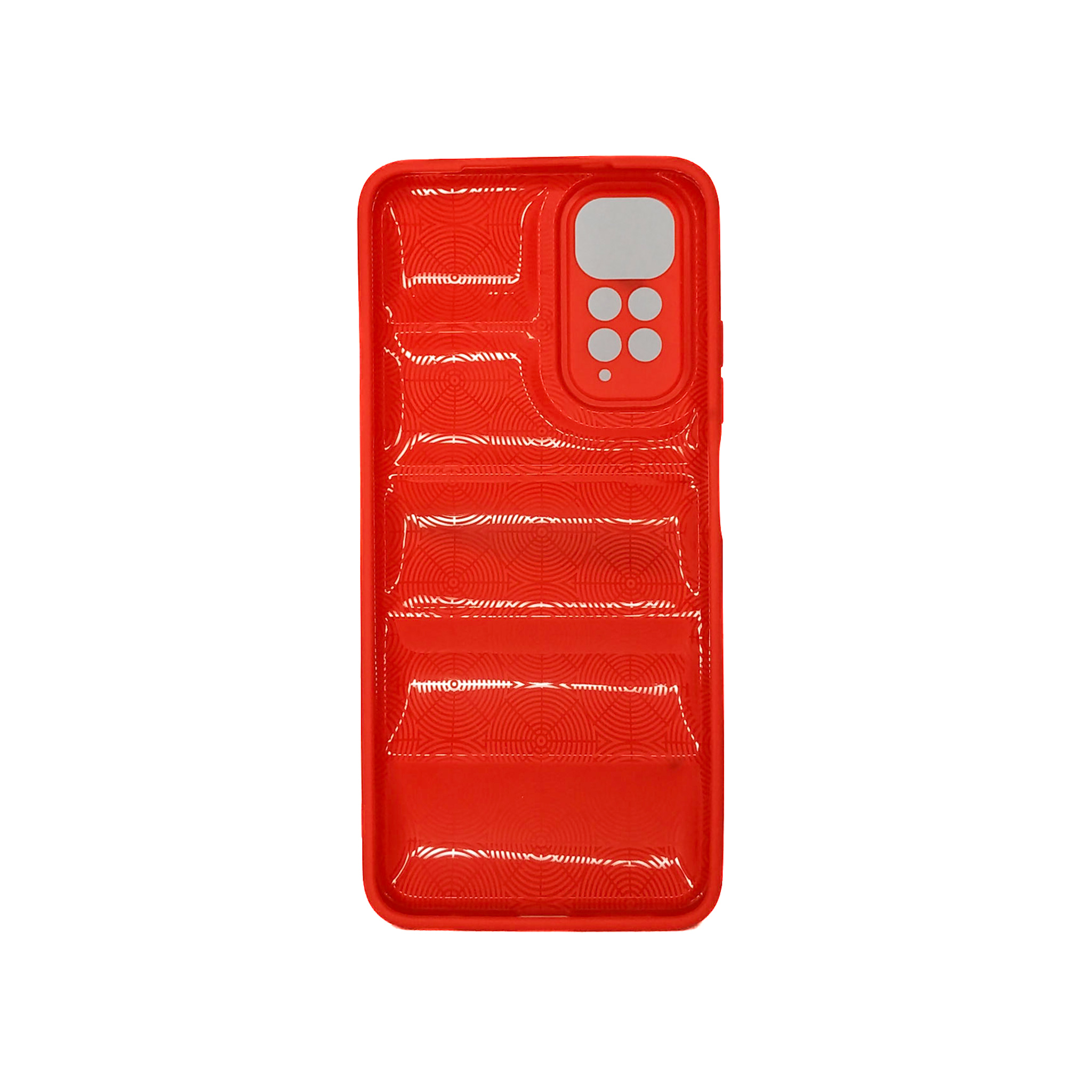 Protectores para celular  para Xiaomi  Redmi Note 11 / 11s Funda de tpu Puffer Rojo