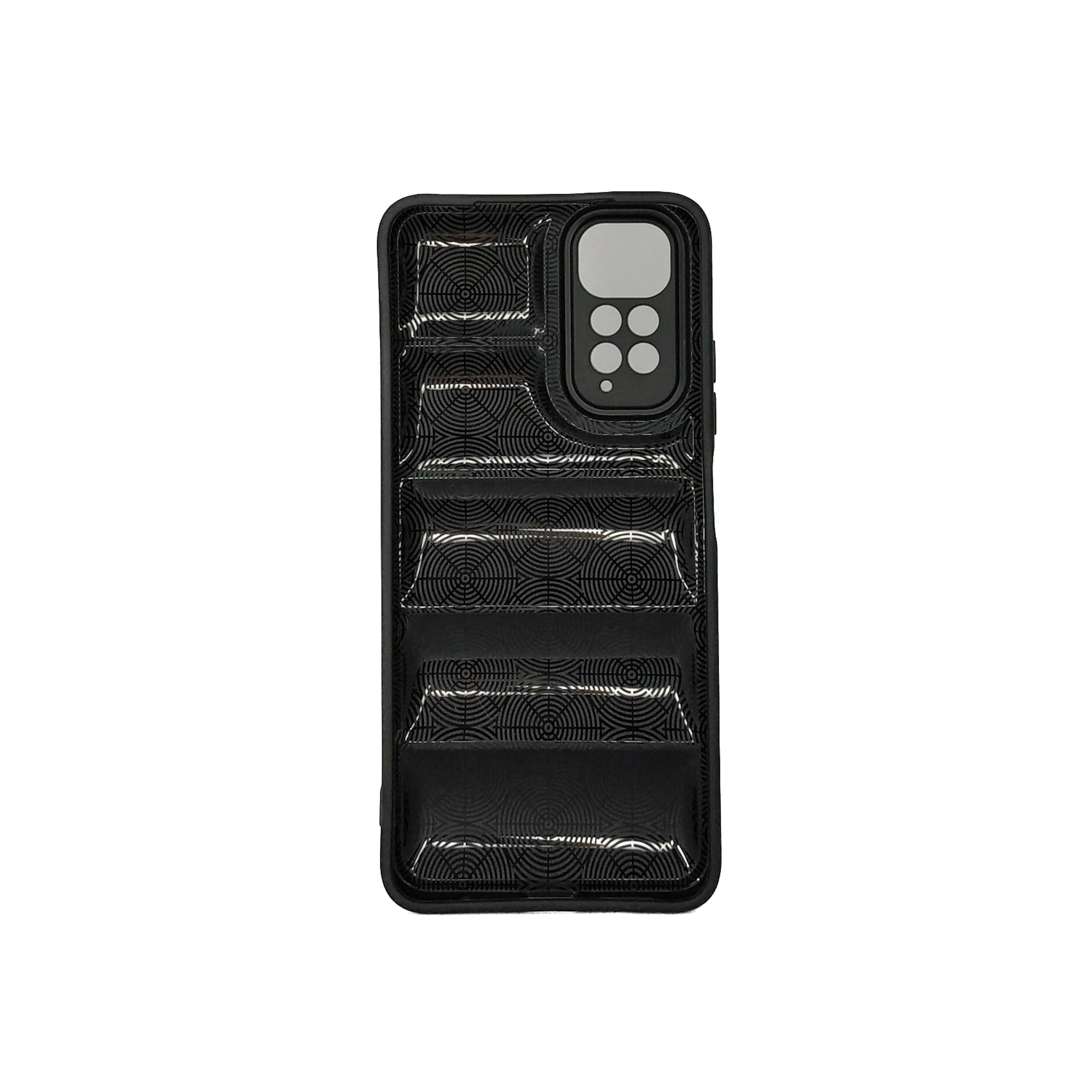 Protectores para celular  para Xiaomi  Redmi Note 11 / 11s Funda de tpu Puffer Negro
