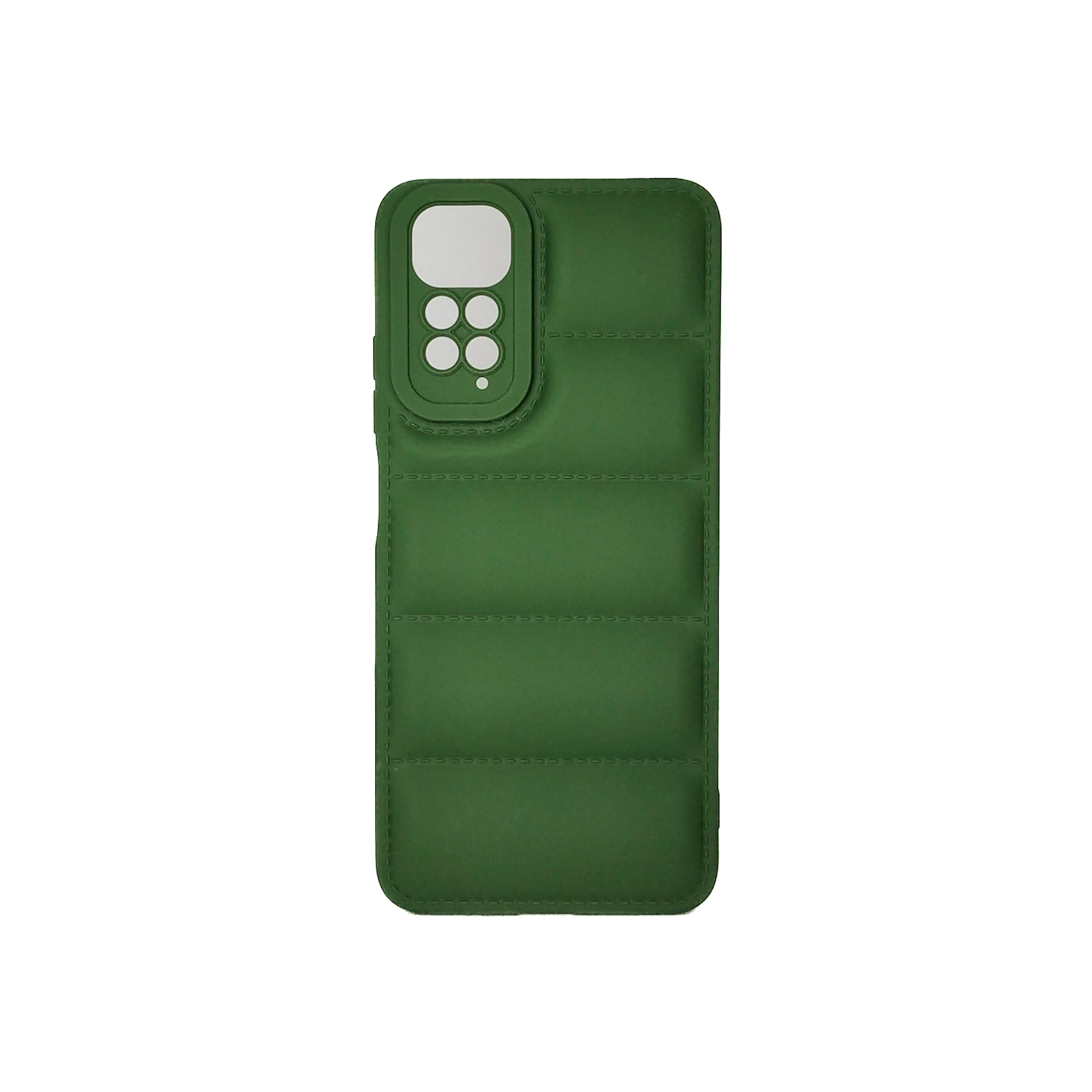 Protectores para celular  para Xiaomi  Redmi Note 11 / 11s Funda de tpu Puffer Verde
