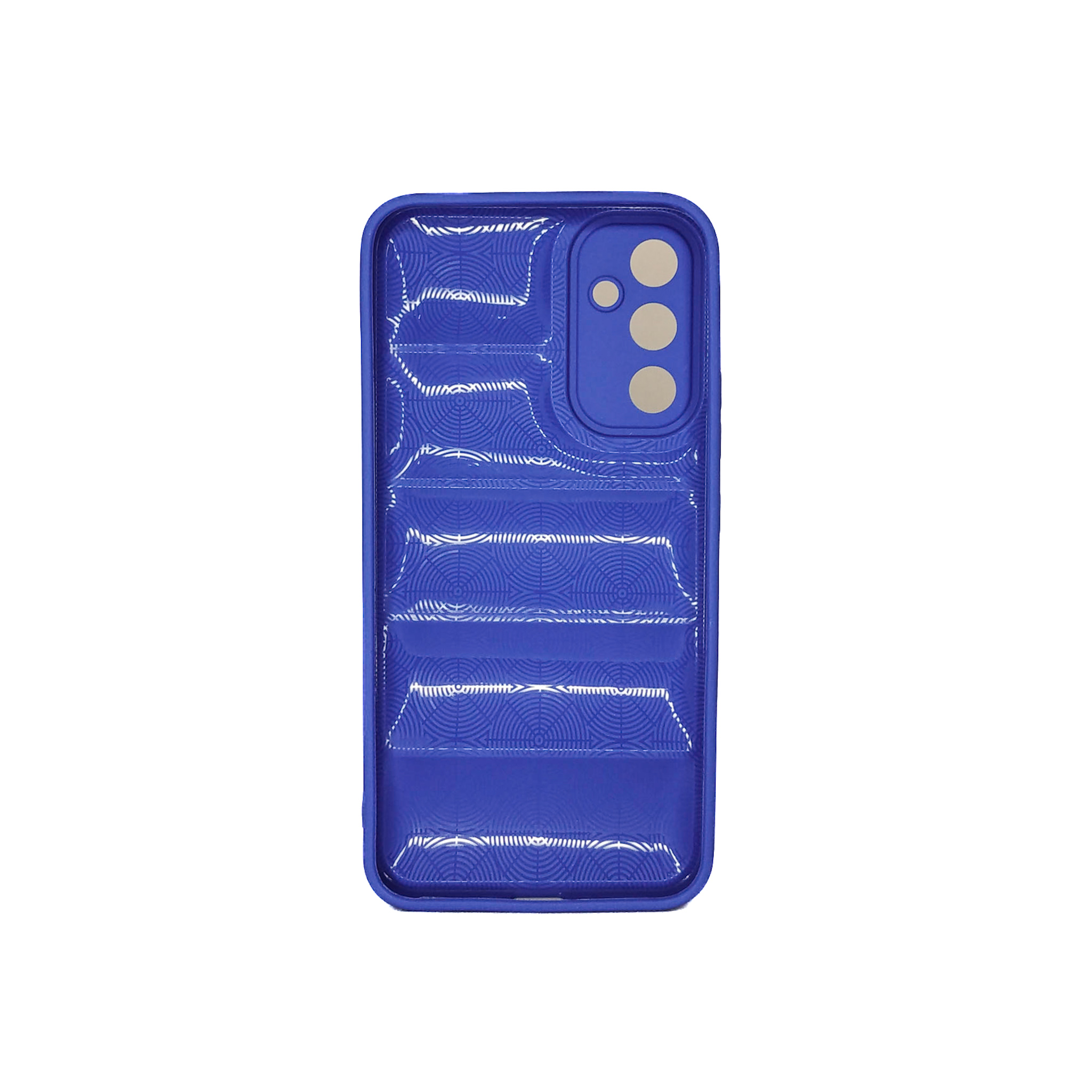 Protectores para celular  para Samsung  A34 Funda de tpu Puffer Azul