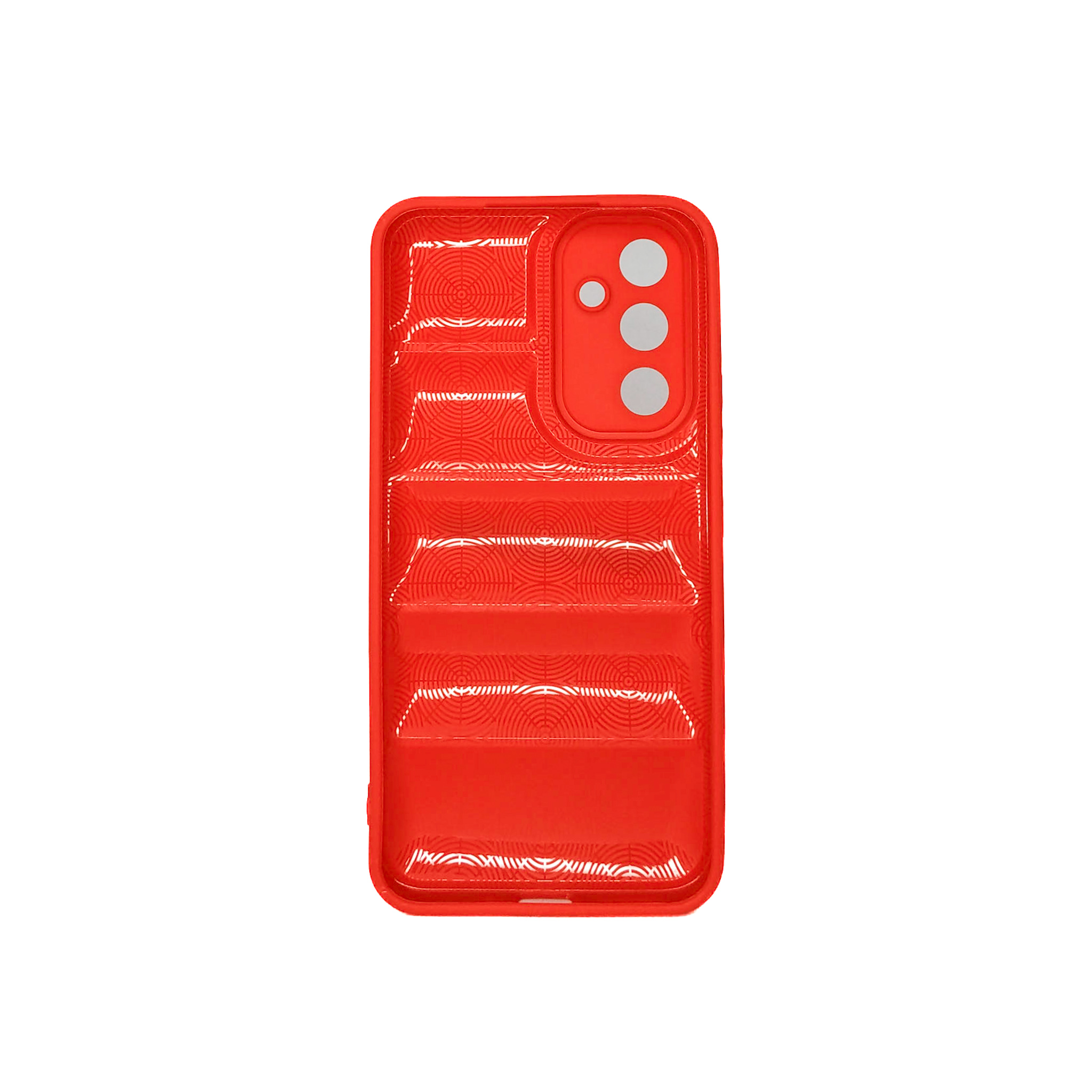 Protectores para celular  para Samsung  A54 5G Funda de tpu Puffer Rojo