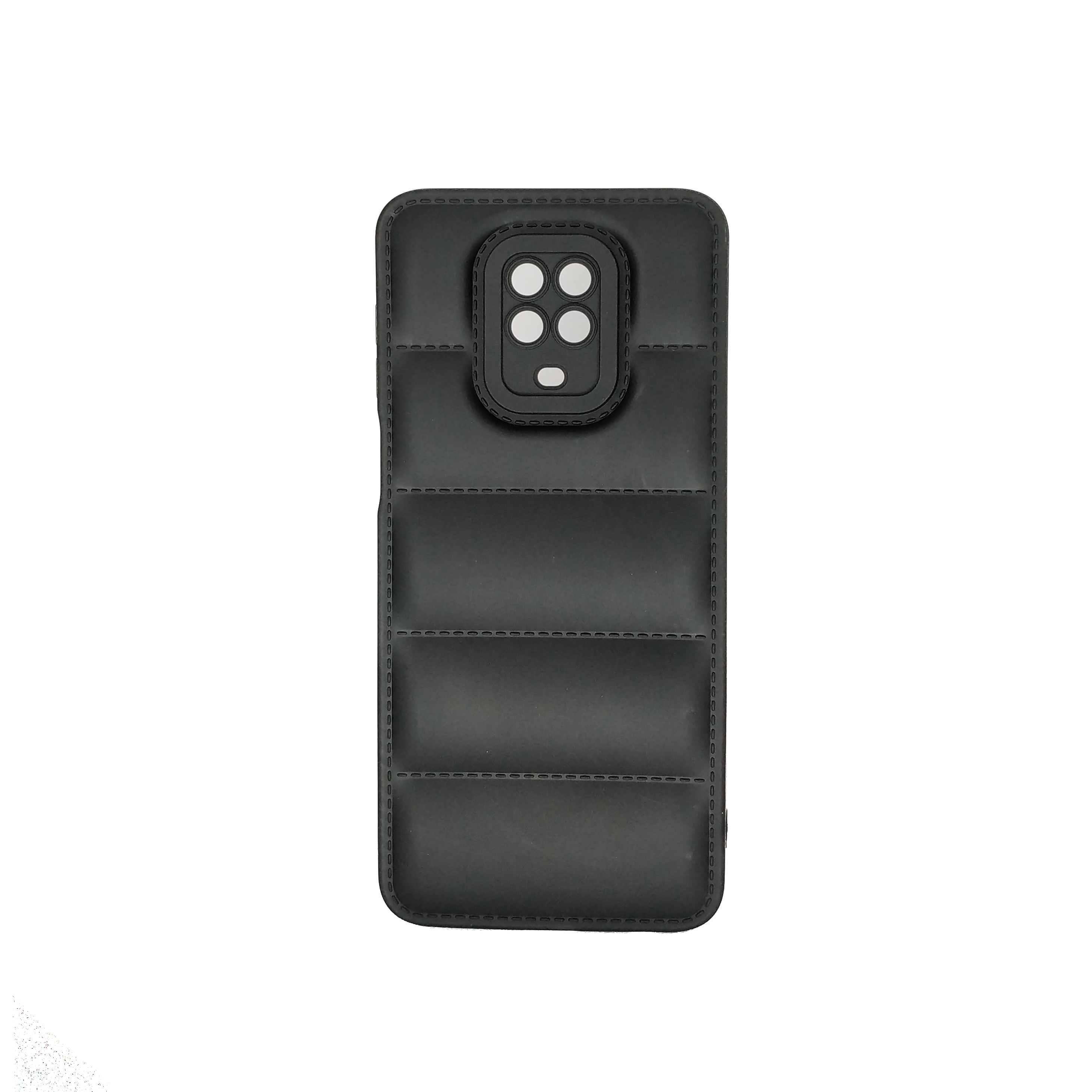 Protectores para celular  para Xiaomi  Redmi Note 9s / 9 Pro Funda de tpu Puffer Negro