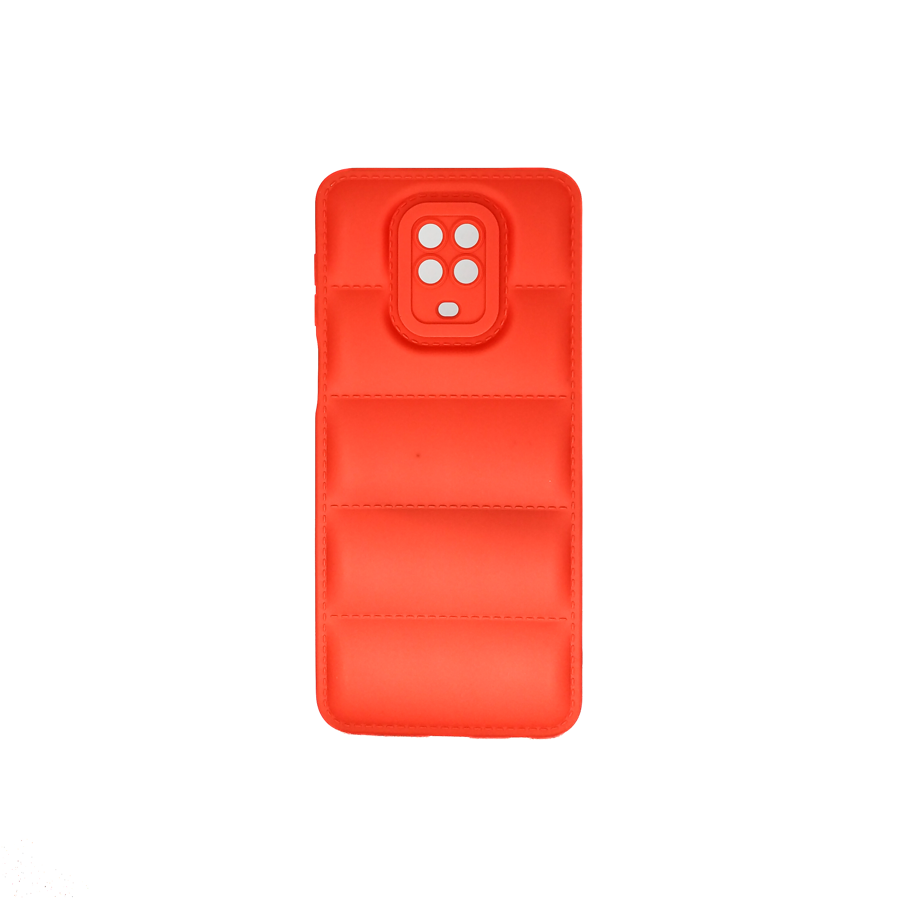 Protectores para celular  para Xiaomi  Redmi Note 9s / 9 Pro Funda de tpu Puffer Rojo