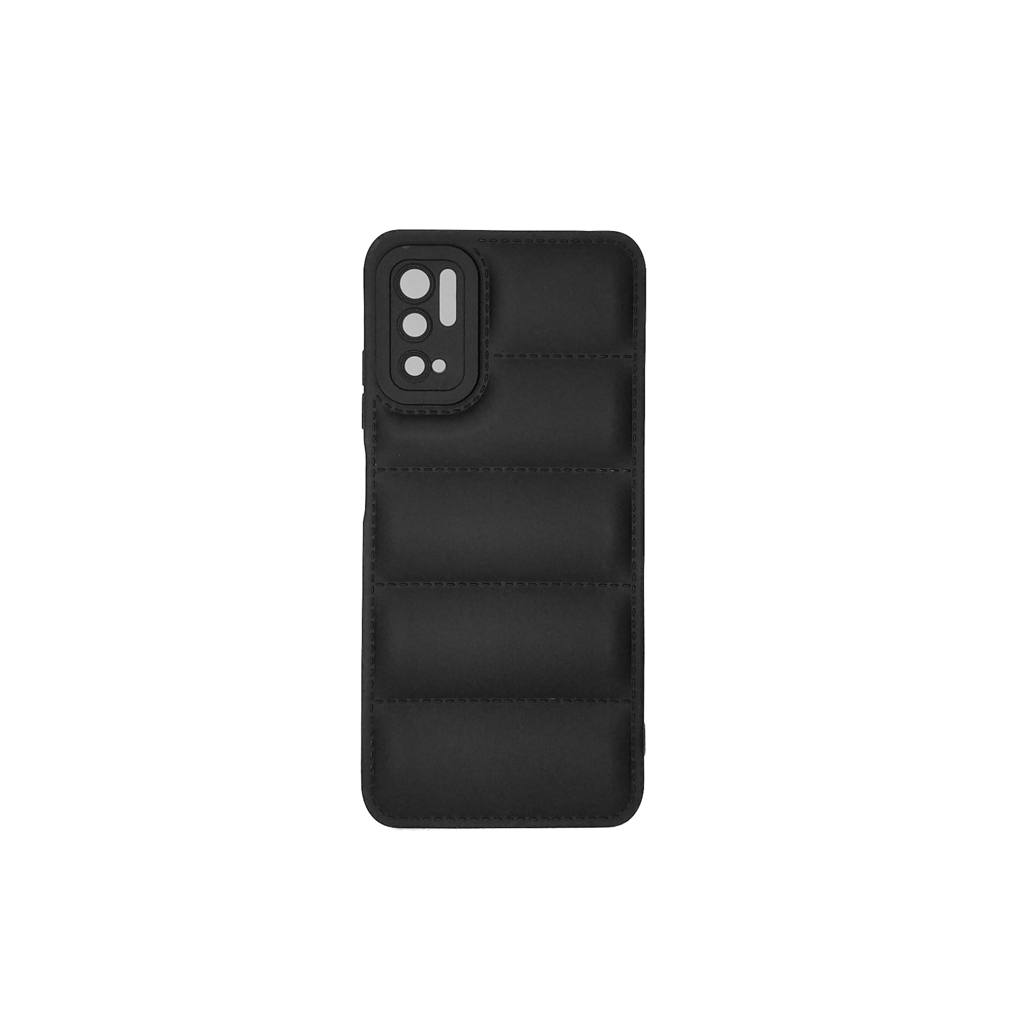 Protectores para celular  para Xiaomi  Redmi Note 10 5G Funda de tpu Puffer Negro