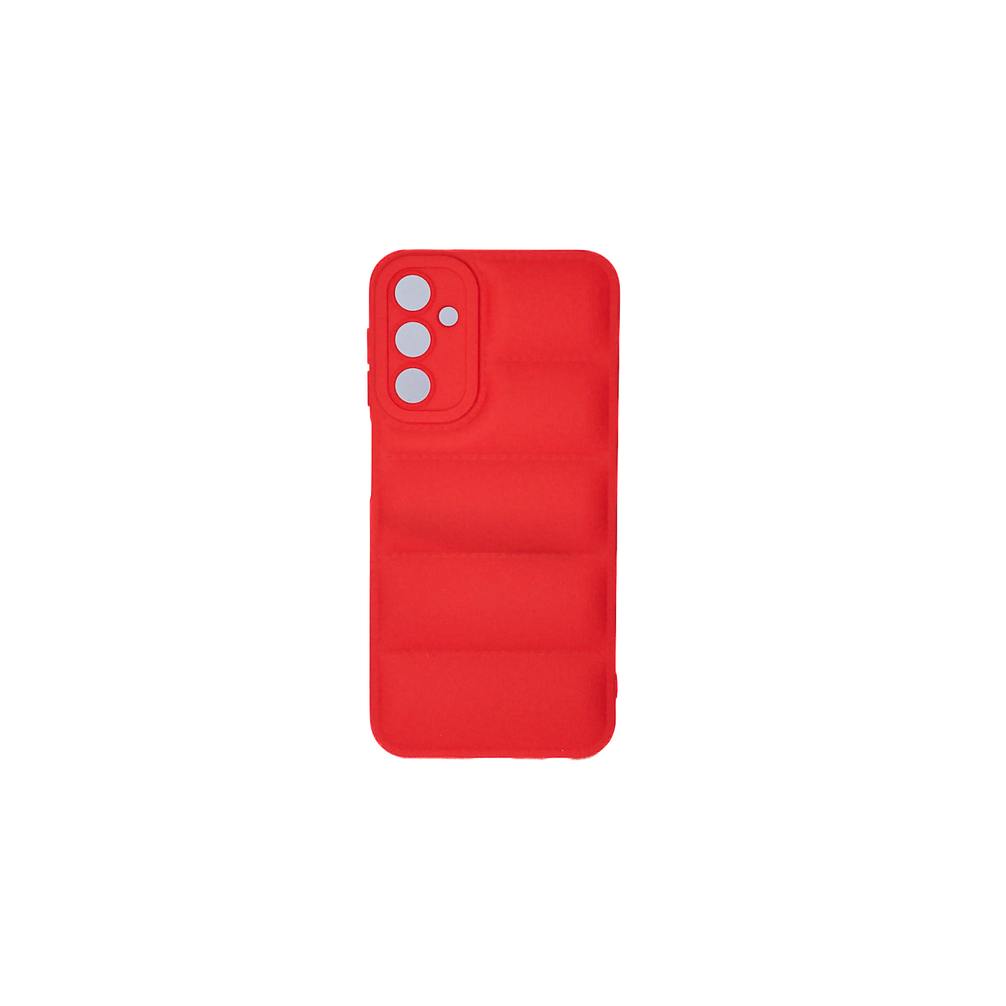 Protectores para celular  para Samsung  A24 Funda de tpu Puffer Rojo