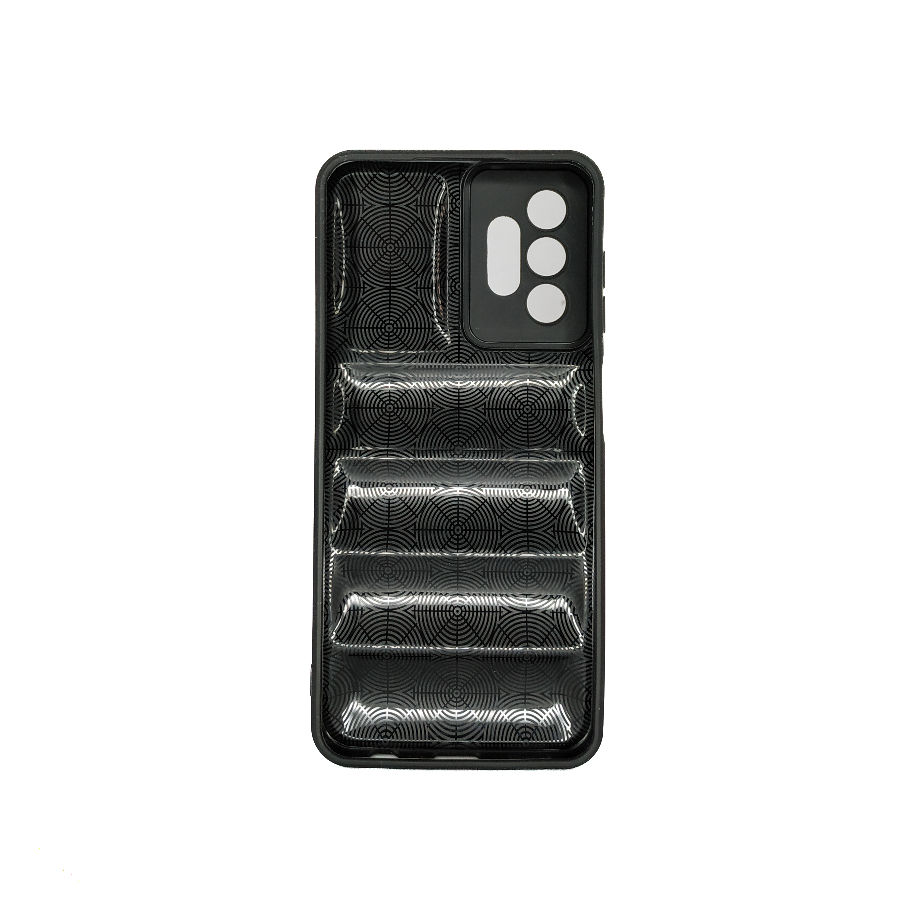 Protectores para celular  para Samsung  A13 (4G) Funda de tpu Puffer Negro