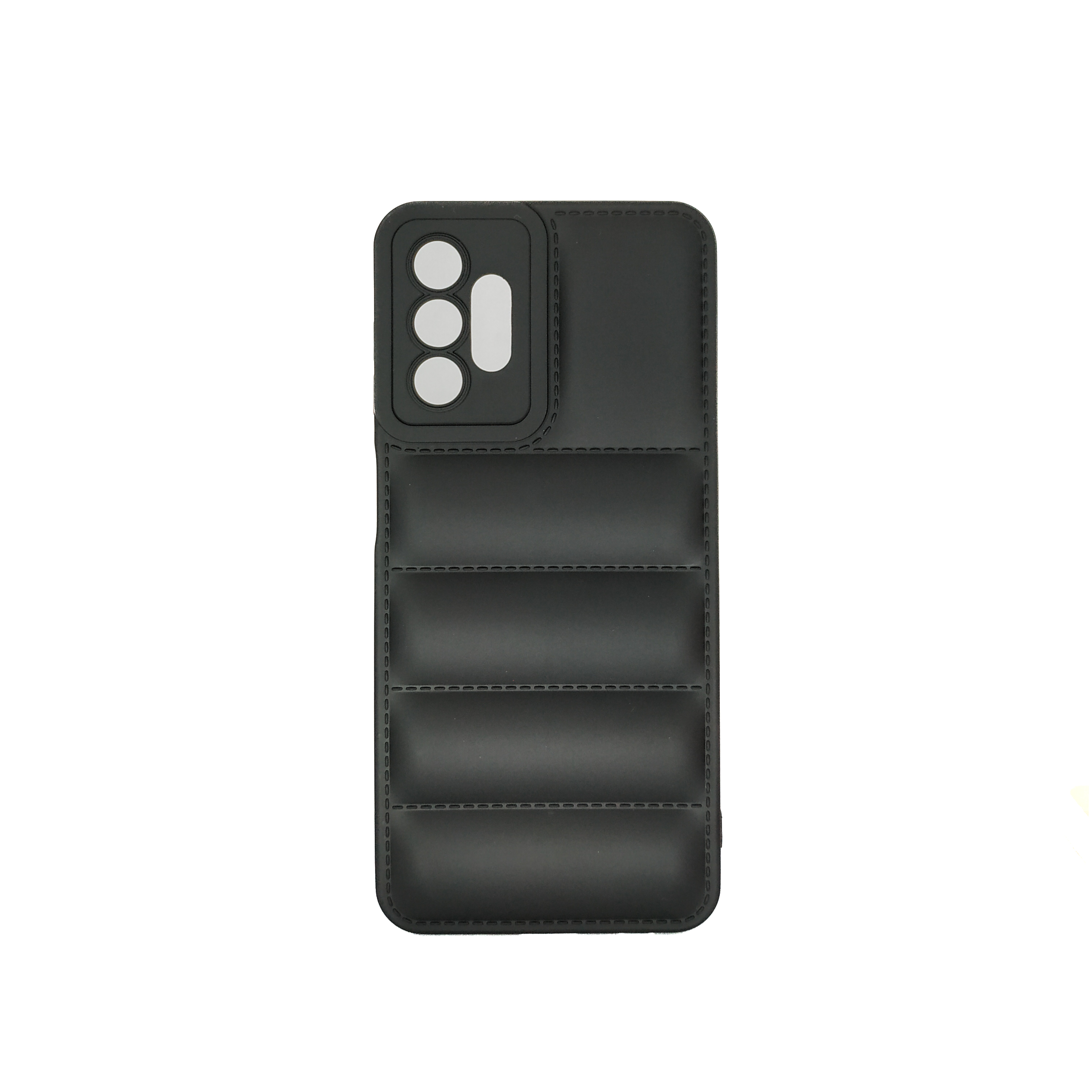 Protectores para celular  para Samsung  A13 (4G) Funda de tpu Puffer Negro