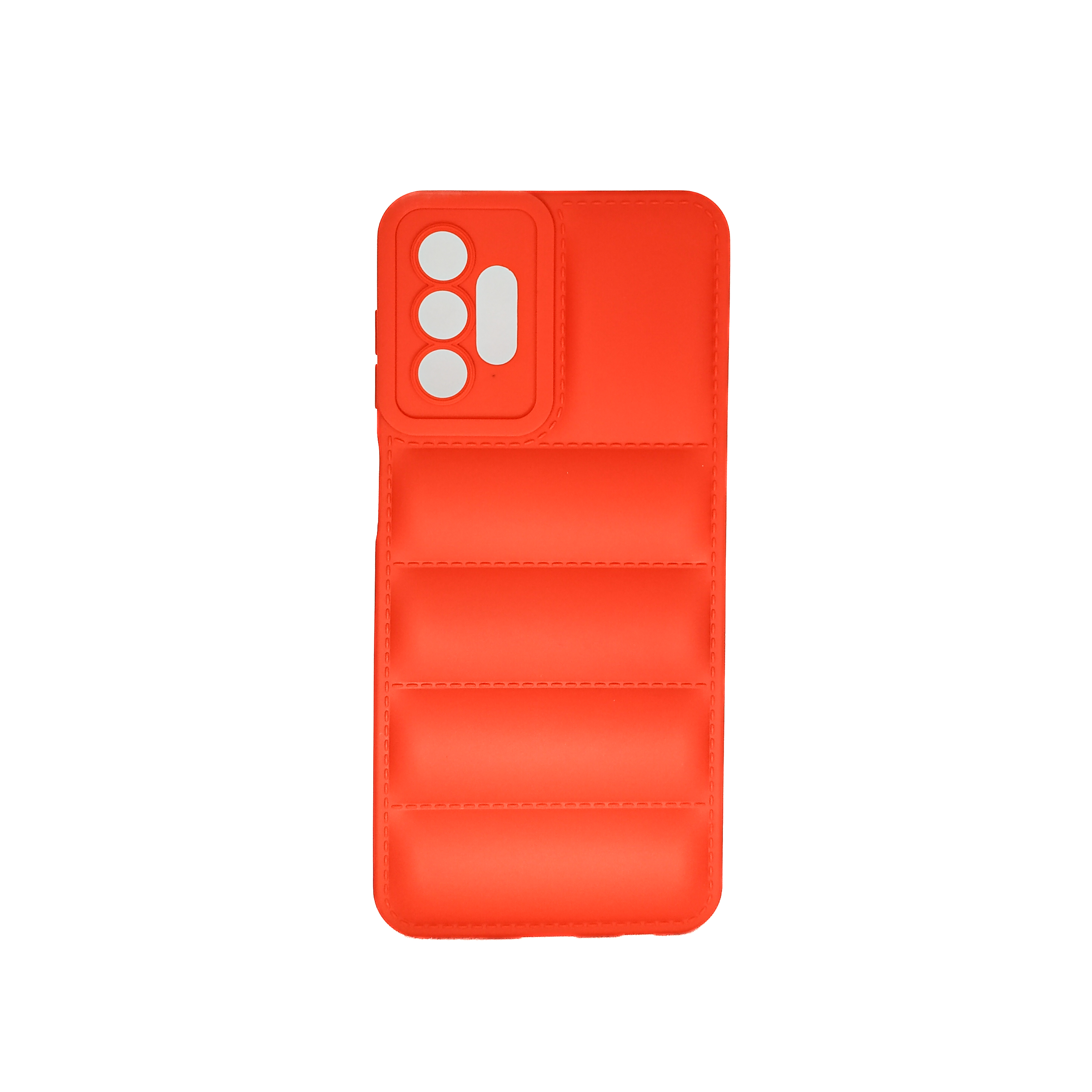 Protectores para celular  para Samsung  A13 (4G) Funda de tpu Puffer Rojo