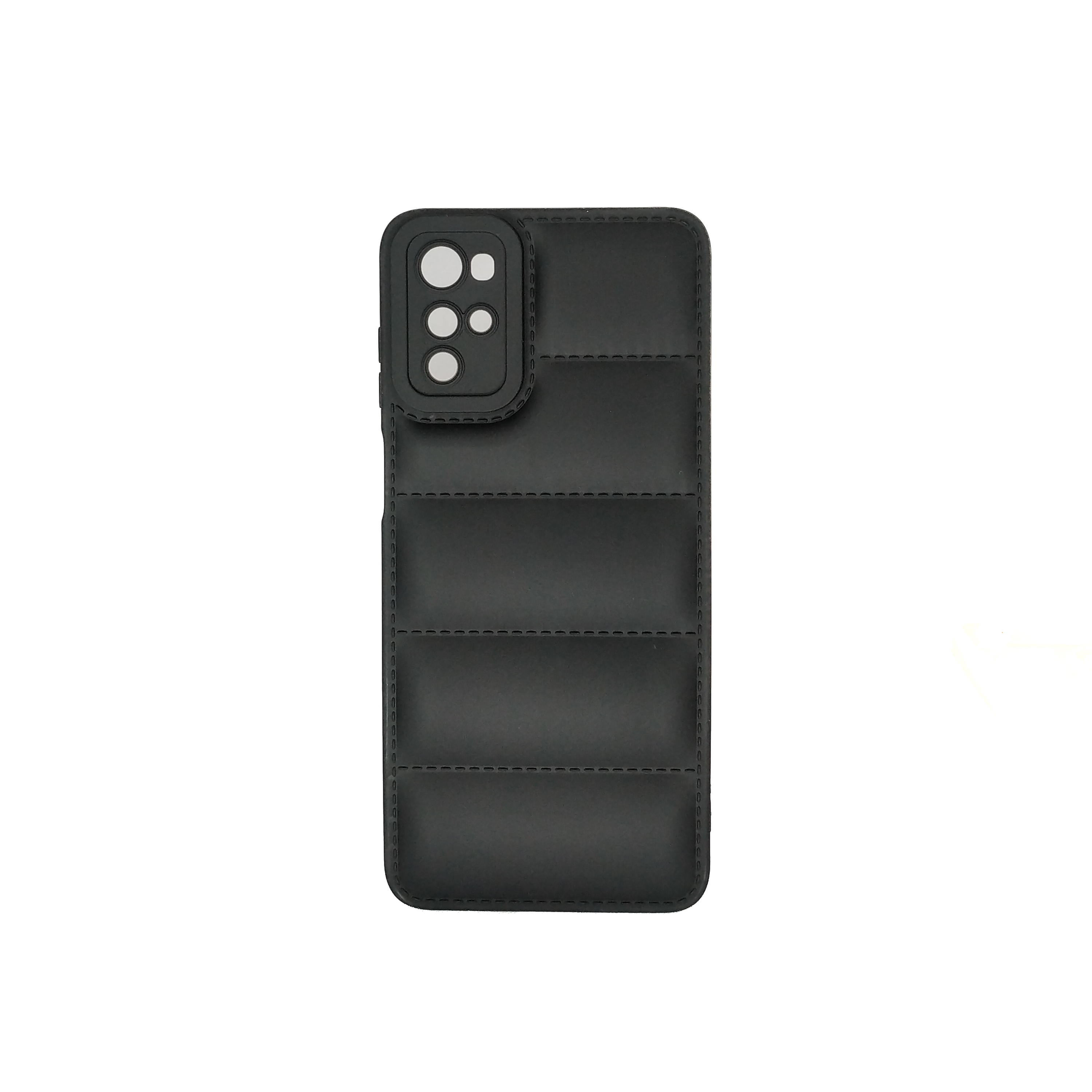 Protectores para celular  para Motorola  Moto G22 Funda de tpu Puffer Negro