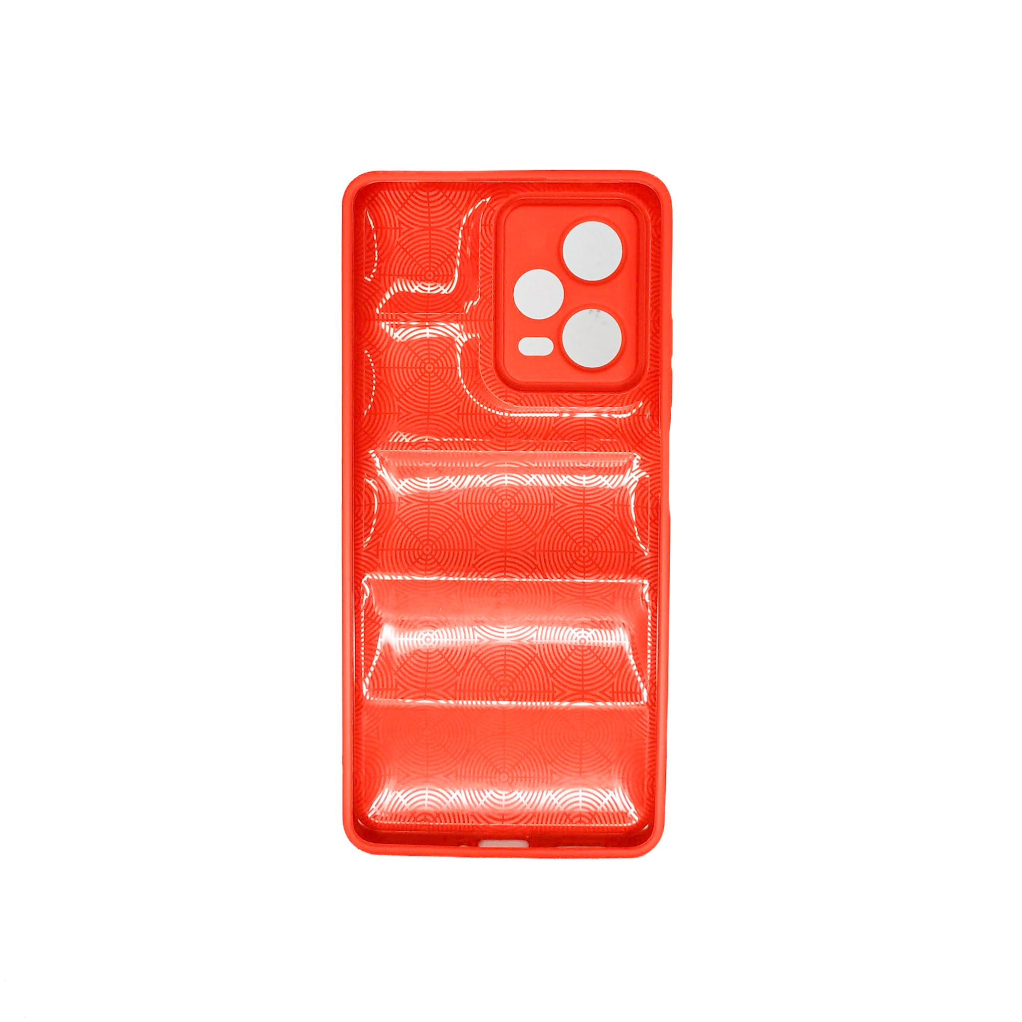 Protectores para celular  para Xiaomi  Redmi Note 12 (5G) / Poco X5 5G  Funda de tpu Puffer Rojo