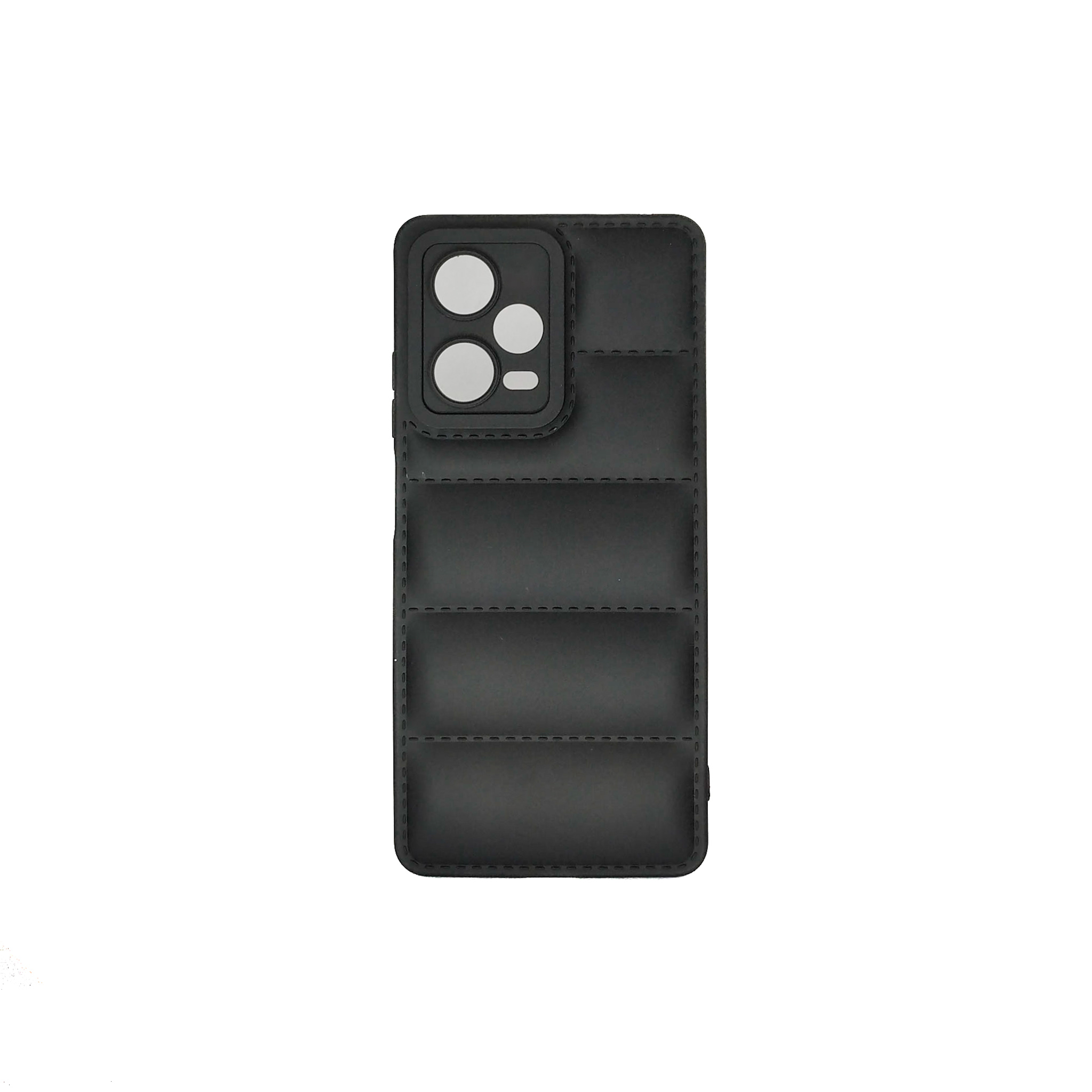 Protectores para celular  para Xiaomi  Redmi Note 12 (5G) / Poco X5 5G  Funda de tpu Puffer Negro