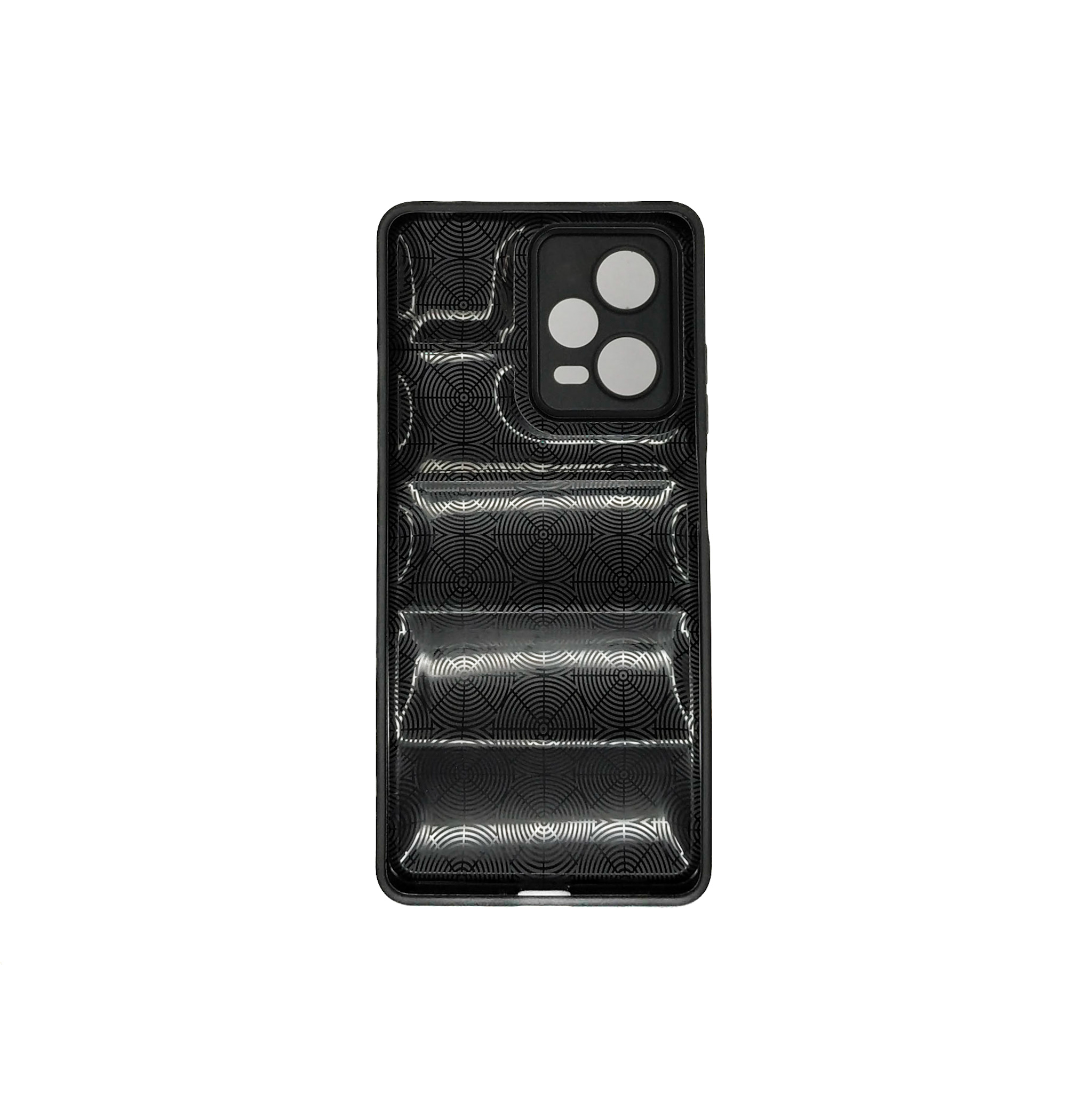 Protectores para celular  para Xiaomi  Redmi Note 12 (5G) / Poco X5 5G  Funda de tpu Puffer Negro