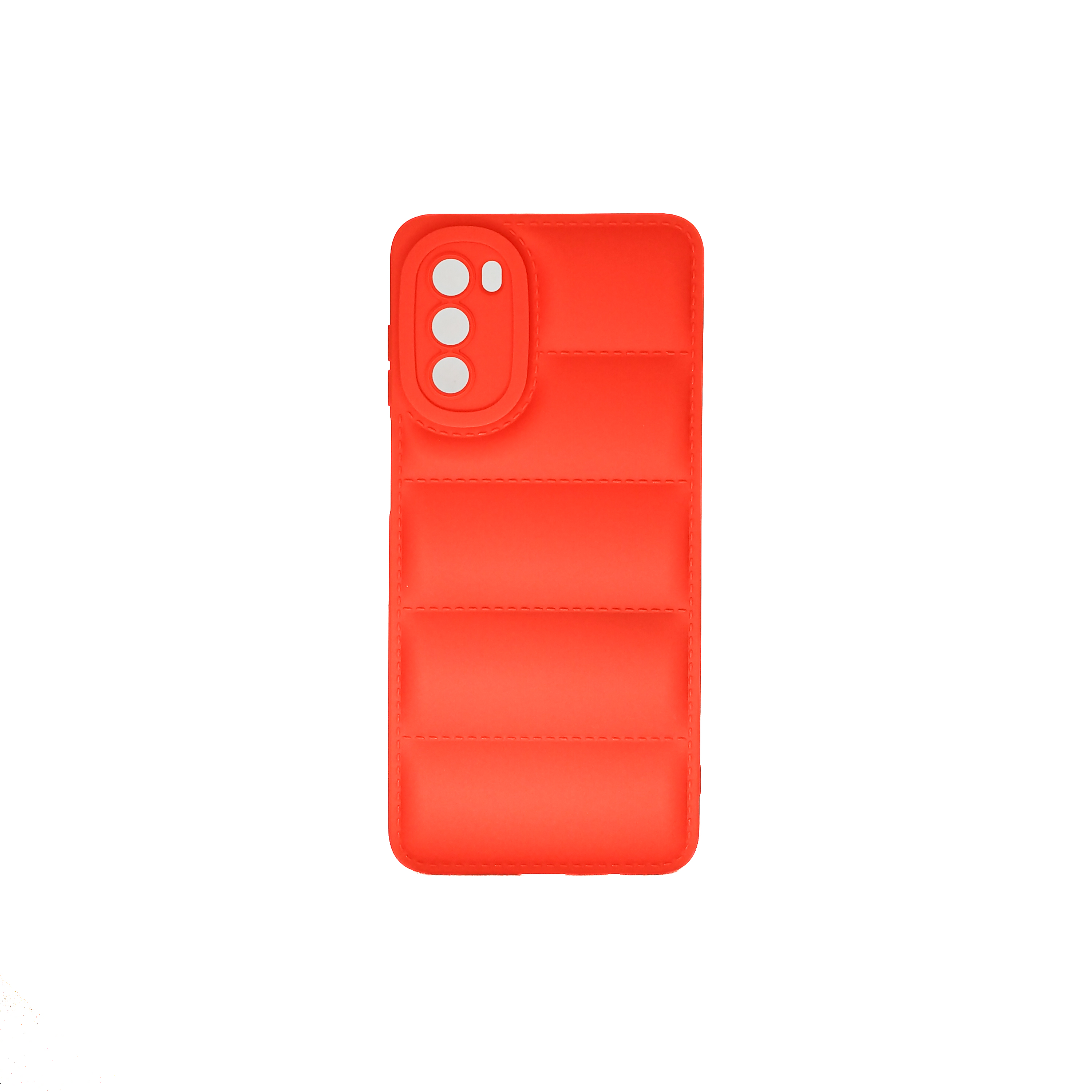 Protectores para celular  para Motorola  Moto G52 / G82 Funda de tpu Puffer Rojo