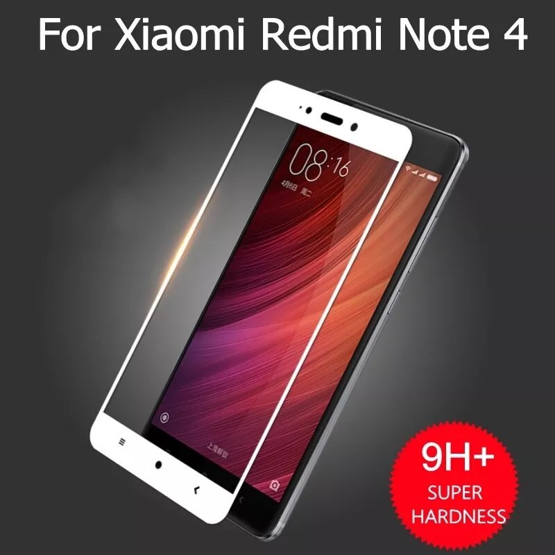Protectores para celular  para Xiaomi  Redmi Note 4x / Redmi Note 4 Global Templado pantalla full cover Blanco