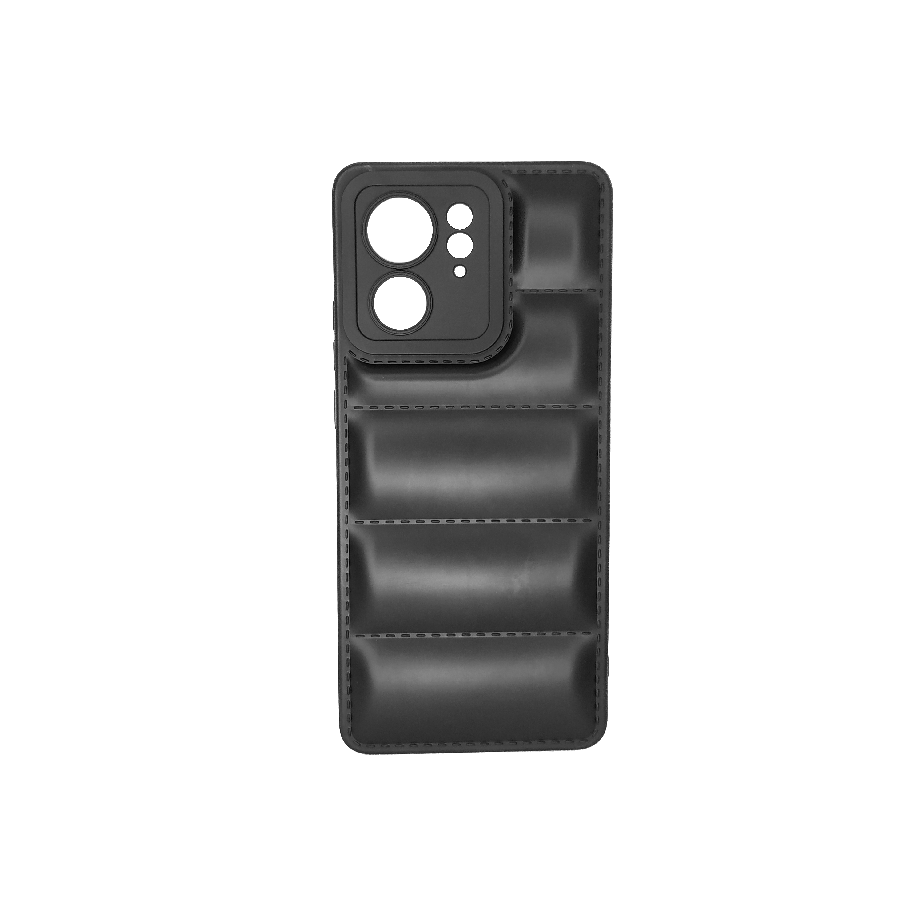 Protectores para celular  para Motorola  Edge 40 Funda de tpu Puffer Negro