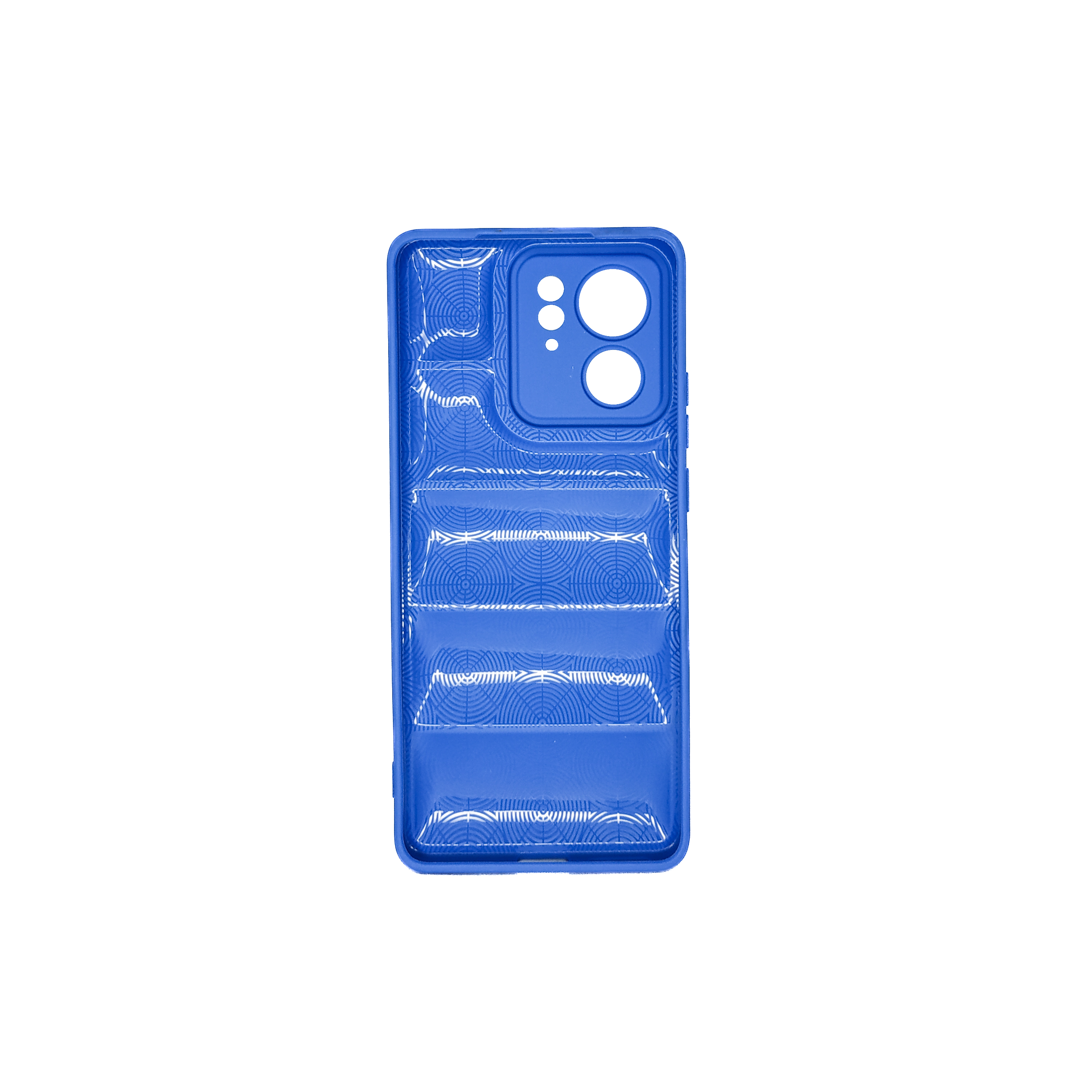 Protectores para celular  para Motorola  Edge 40 Funda de tpu Puffer Azul