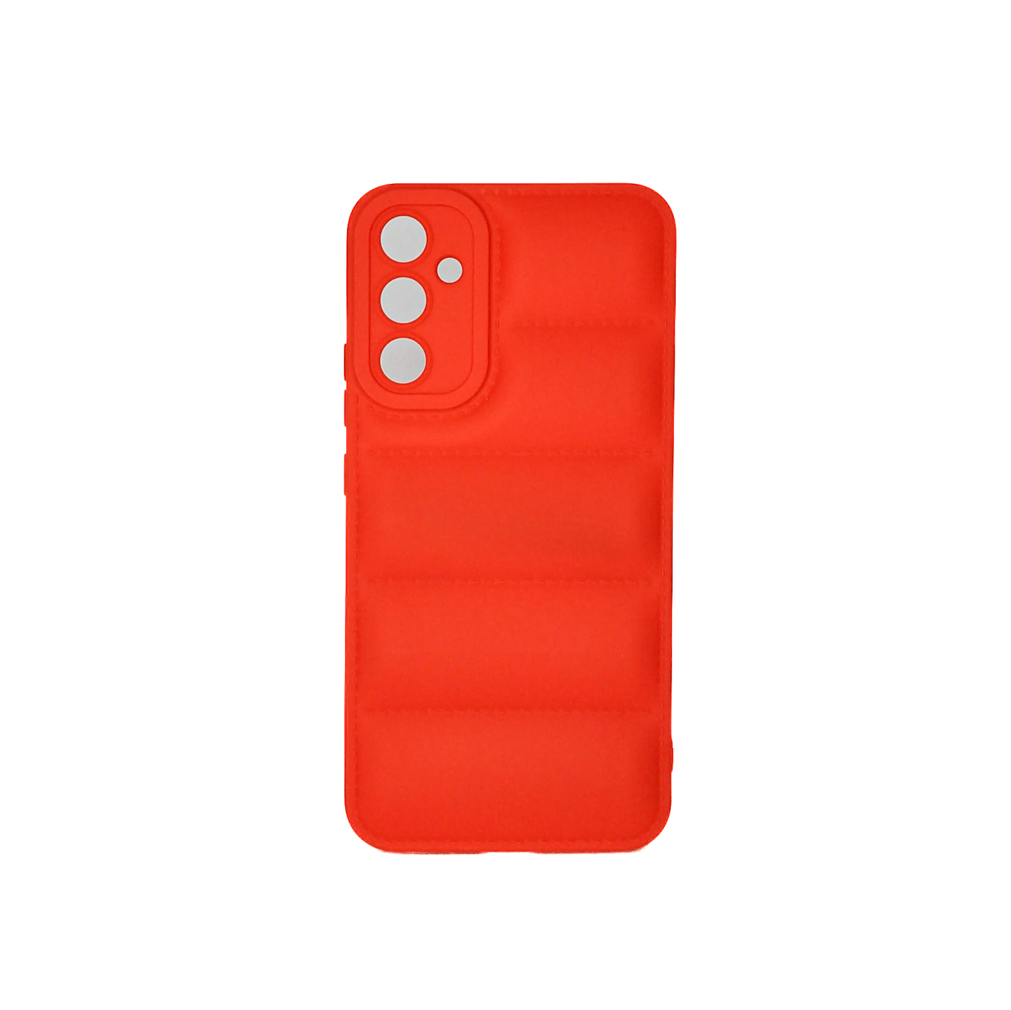 Protectores para celular  para Samsung  S23 Fe Funda de tpu Puffer Rojo
