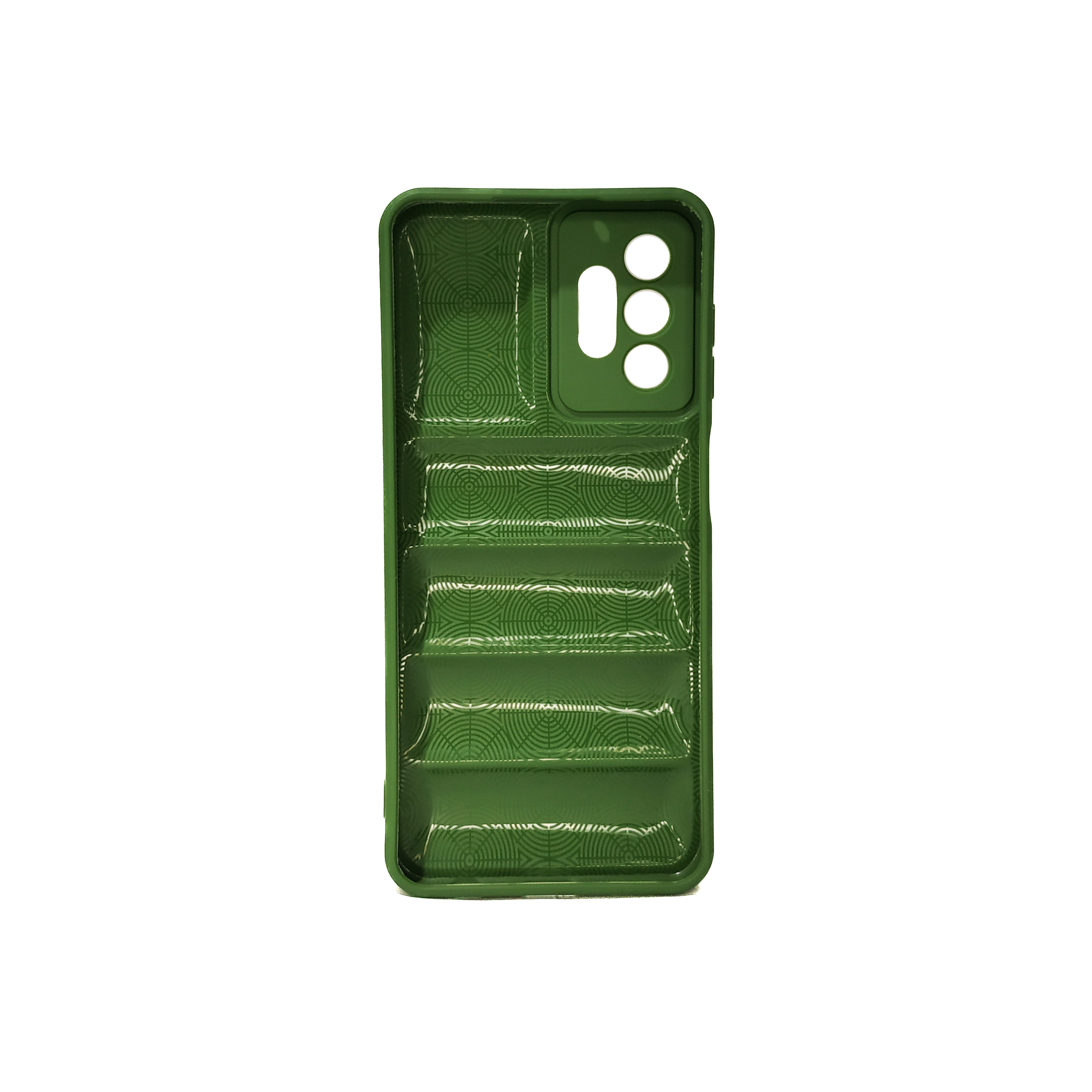 Protectores para celular  para Samsung  A13 (4G) Funda de tpu Puffer Verde