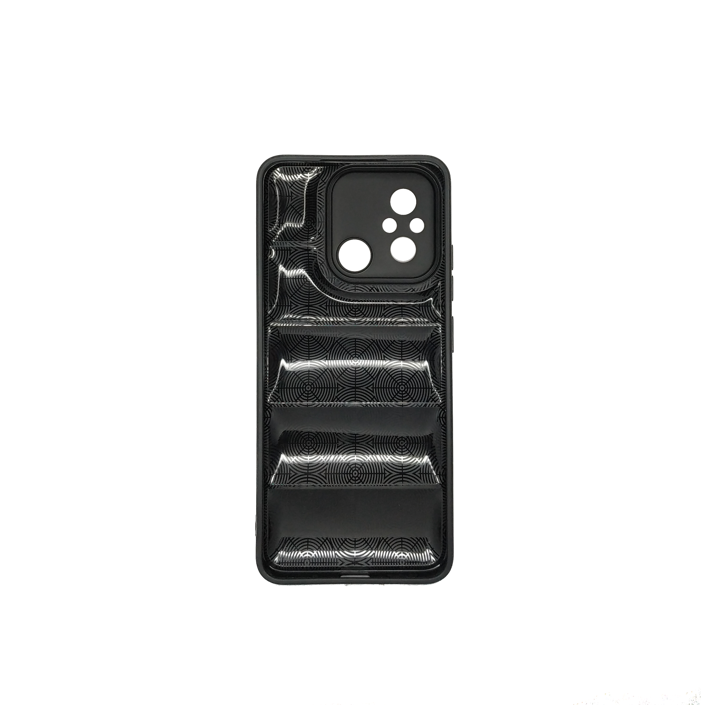 Protectores para celular  para Xiaomi  Redmi 12c Funda de tpu Puffer Negro