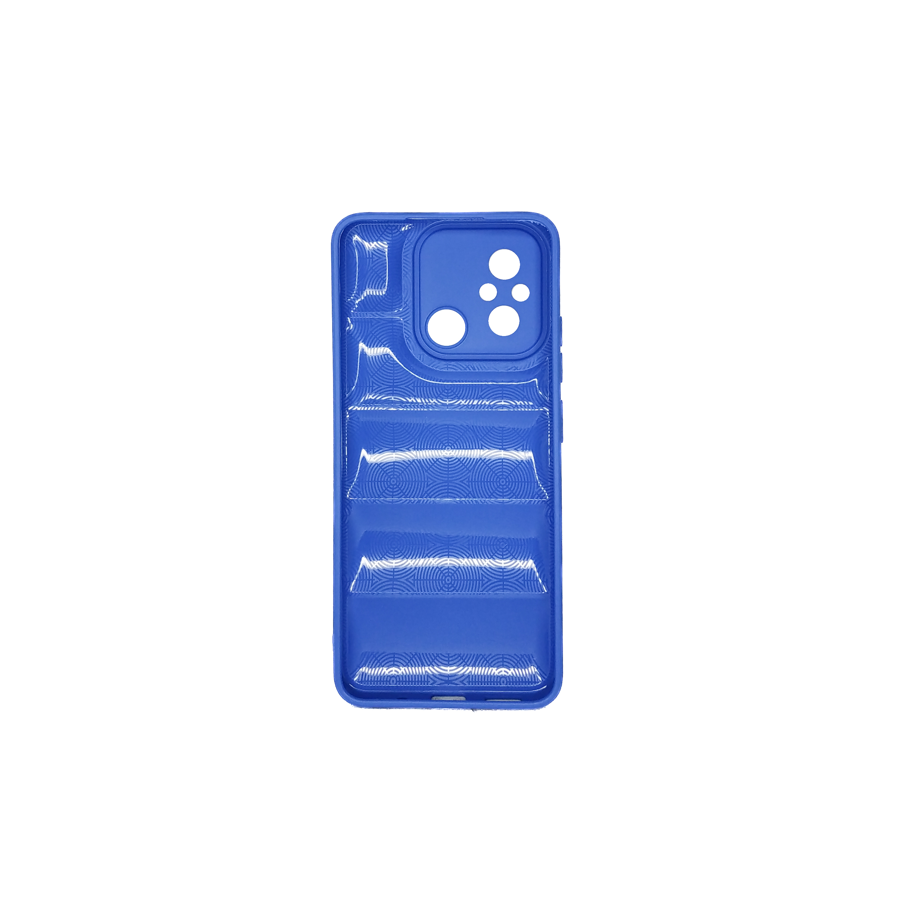Protectores para celular  para Xiaomi  Redmi 12c Funda de tpu Puffer Azul