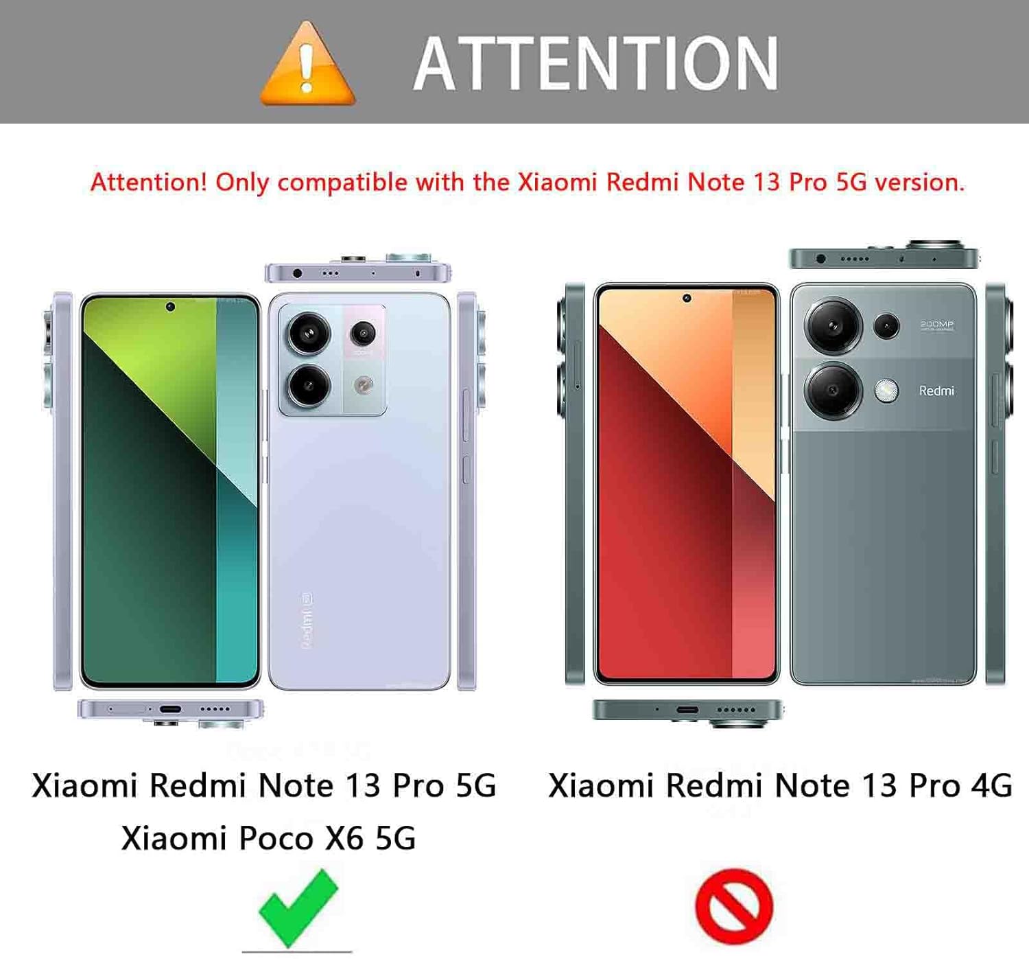 Protectores para celular  para Xiaomi  Redmi Note 13 Pro 5G / Poco X6 5G Funda de tpu fibra de carbono Negro