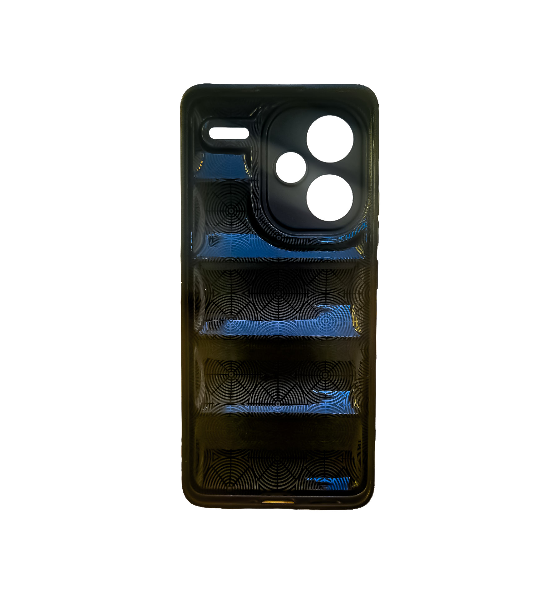 Protectores para celular  para Xiaomi  Redmi Note 13 Pro+ (Plus) 5G Funda de tpu Puffer Negro