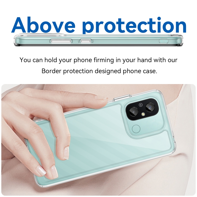 Protectores para celular  para Xiaomi  Redmi 12c Funda de acr�lico y tpu Transparente