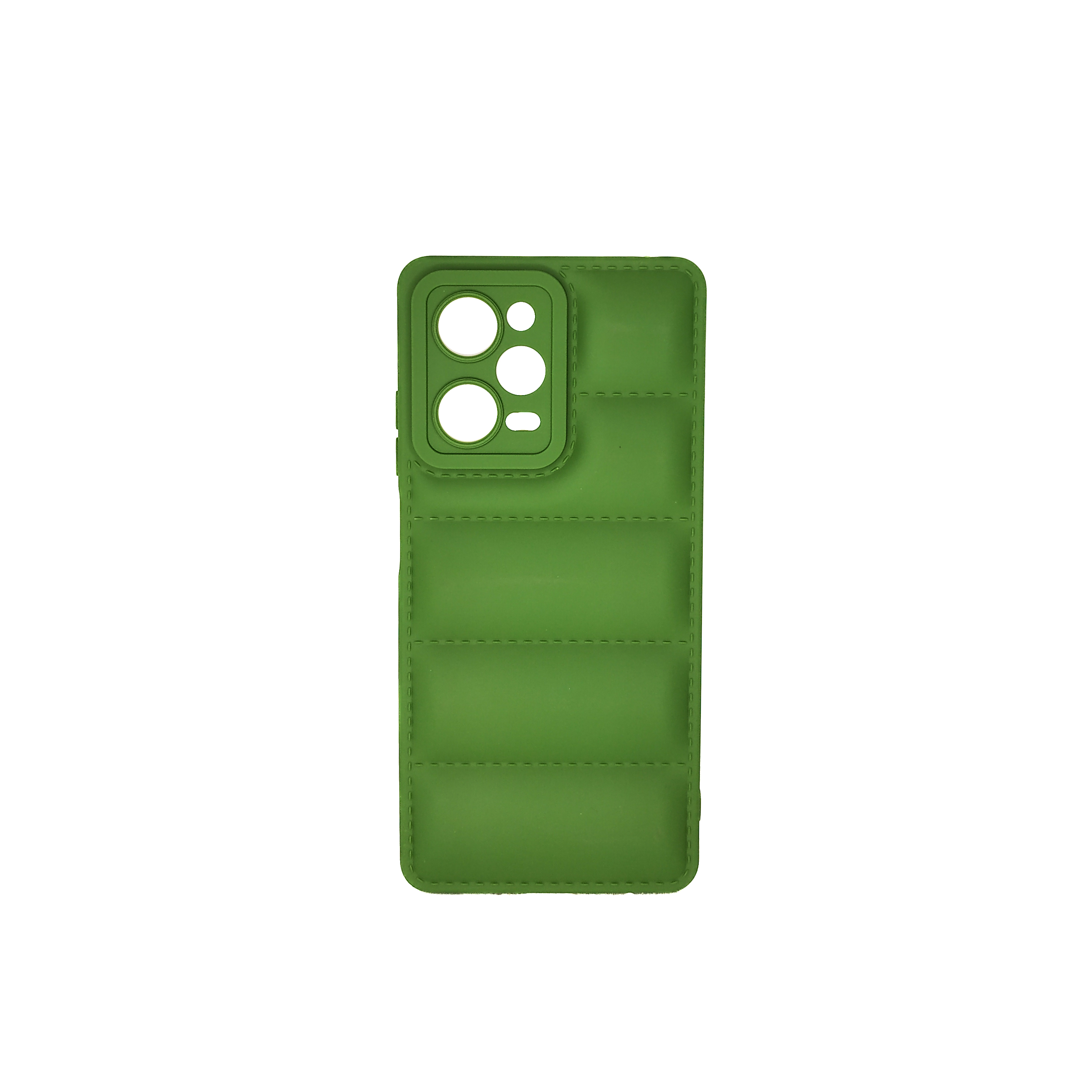 Protectores para celular  para Xiaomi  Redmi Note 12 Pro (5G) / Poco X5 Pro 5G Funda de tpu Puffer verde