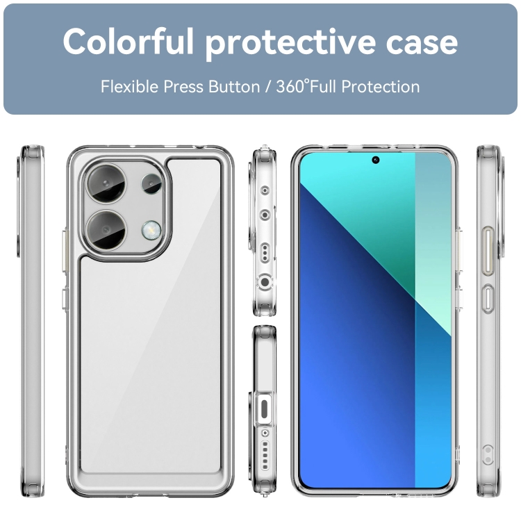 Protectores para celular  para Xiaomi  Redmi Note 13 4G Funda de acr�lico y tpu Transparente