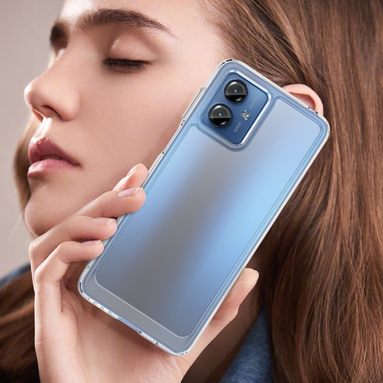 Protectores para celular  para Motorola  Moto G14 Funda de acr�lico y tpu Transparente