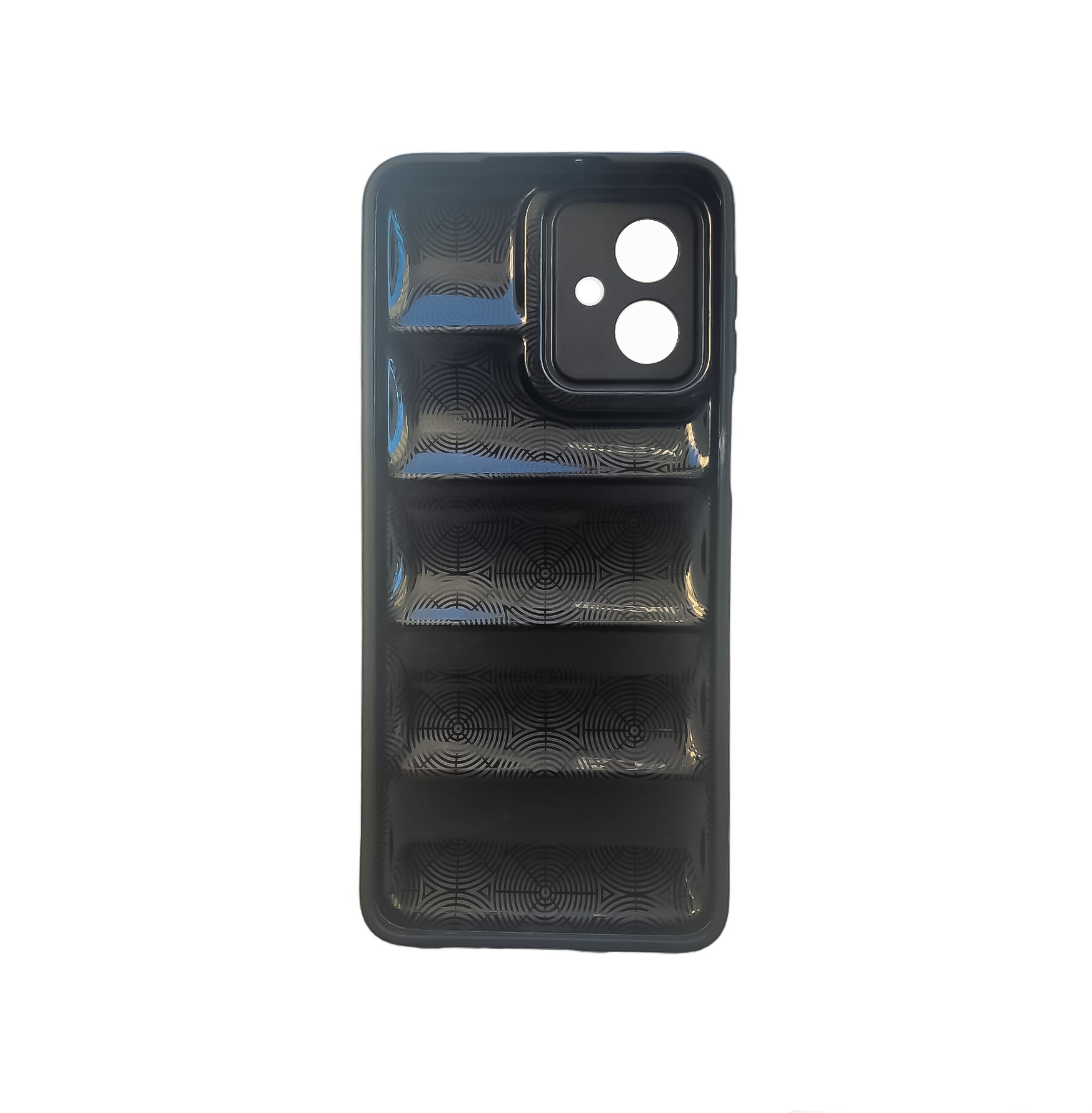 Protectores para celular  para Motorola  Moto G54 5G Funda de tpu Puffer Negro