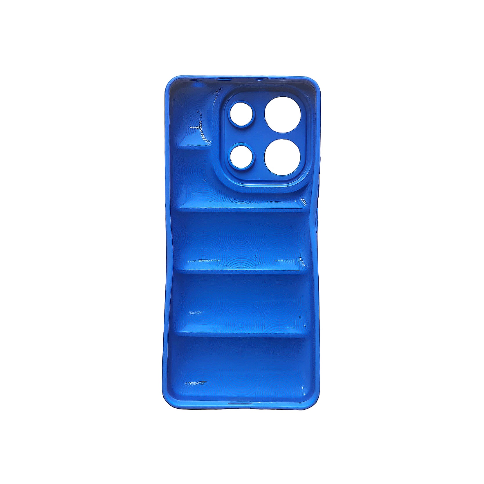 Protectores para celular  para Xiaomi  Redmi Note 13 4G Funda de tpu Puffer Azul