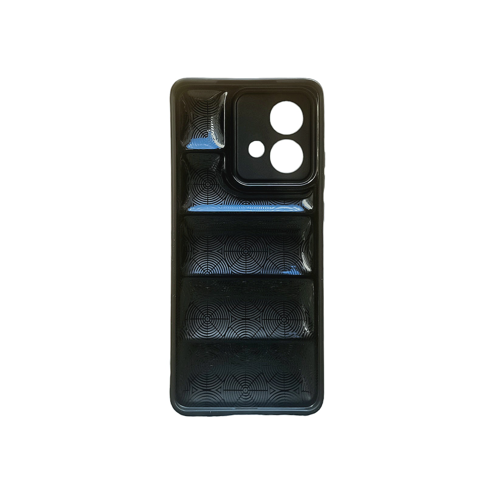 Protectores para celular  para Motorola  Edge 40 Neo Funda de tpu Puffer Negro