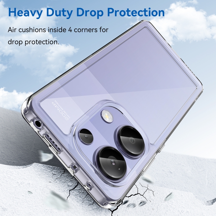 Protectores para celular  para Xiaomi  Redmi Note 13 Pro 4G / Poco M6 Pro Funda de acr�lico y tpu Transparente