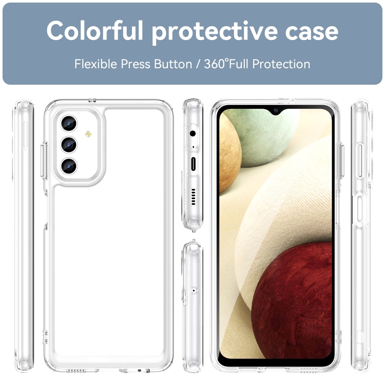 Protectores para celular  para Samsung  A13 (4G) Funda de acr�lico y tpu Transparente