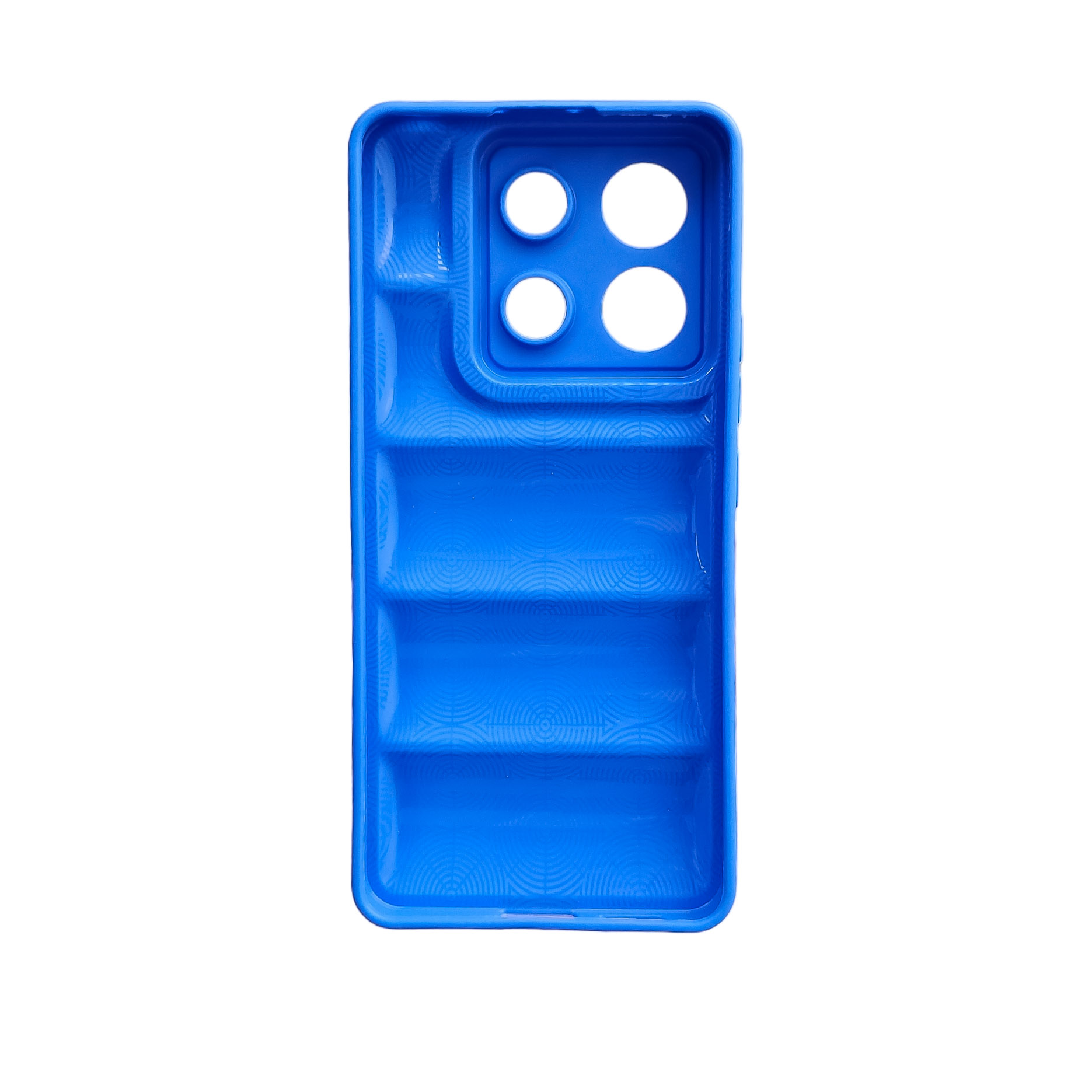 Protectores para celular  para Xiaomi  Redmi Note 13 Pro 5G / Poco X6 5G Funda de tpu Puffer Azul