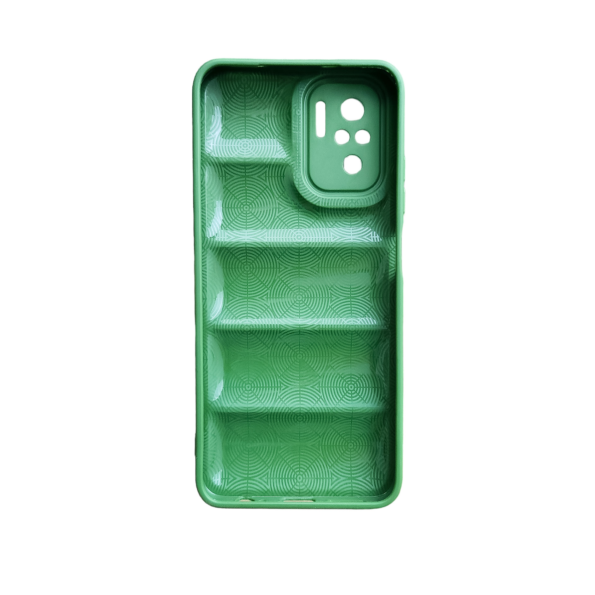 Protectores para celular  para Xiaomi  Redmi Note 10 / 10s Funda de tpu Puffer Verde