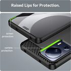 Protectores para celular  para Xiaomi  13 LITE Funda de tpu fibra de carbono Negro