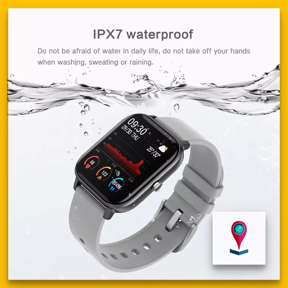 Accesorios y Gadgets  Reloj smartwatch Reloj smartwatch P8 Gris